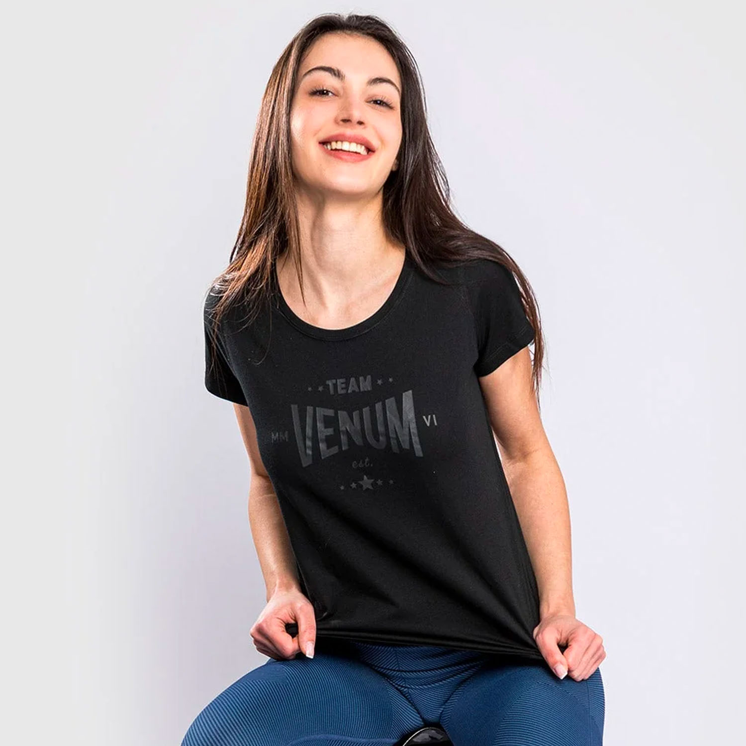 VENUM T-Shirt, Woman, Team 2.0, black-black, XXL