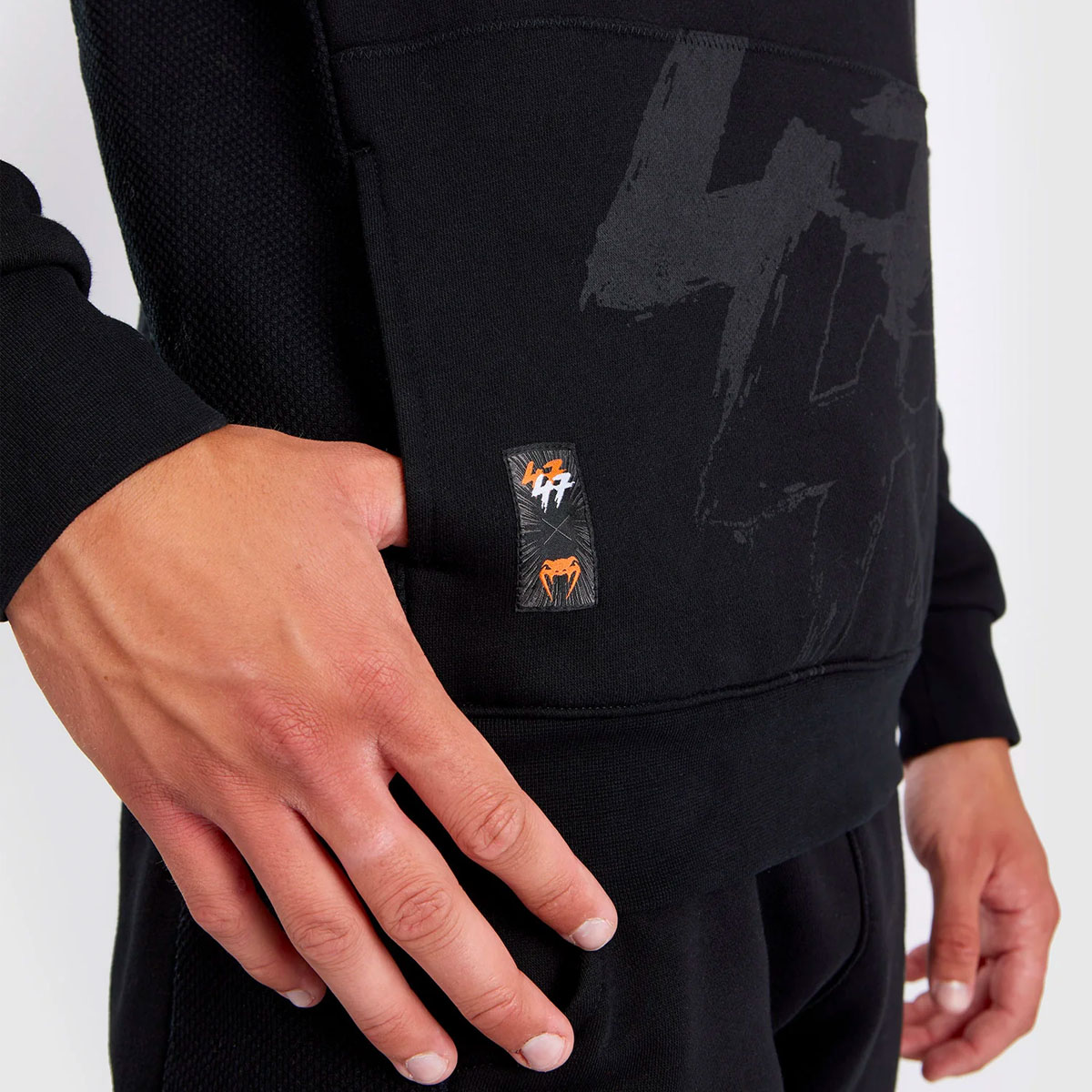 VENUM Hoody, S47, schwarz-orange, XXL