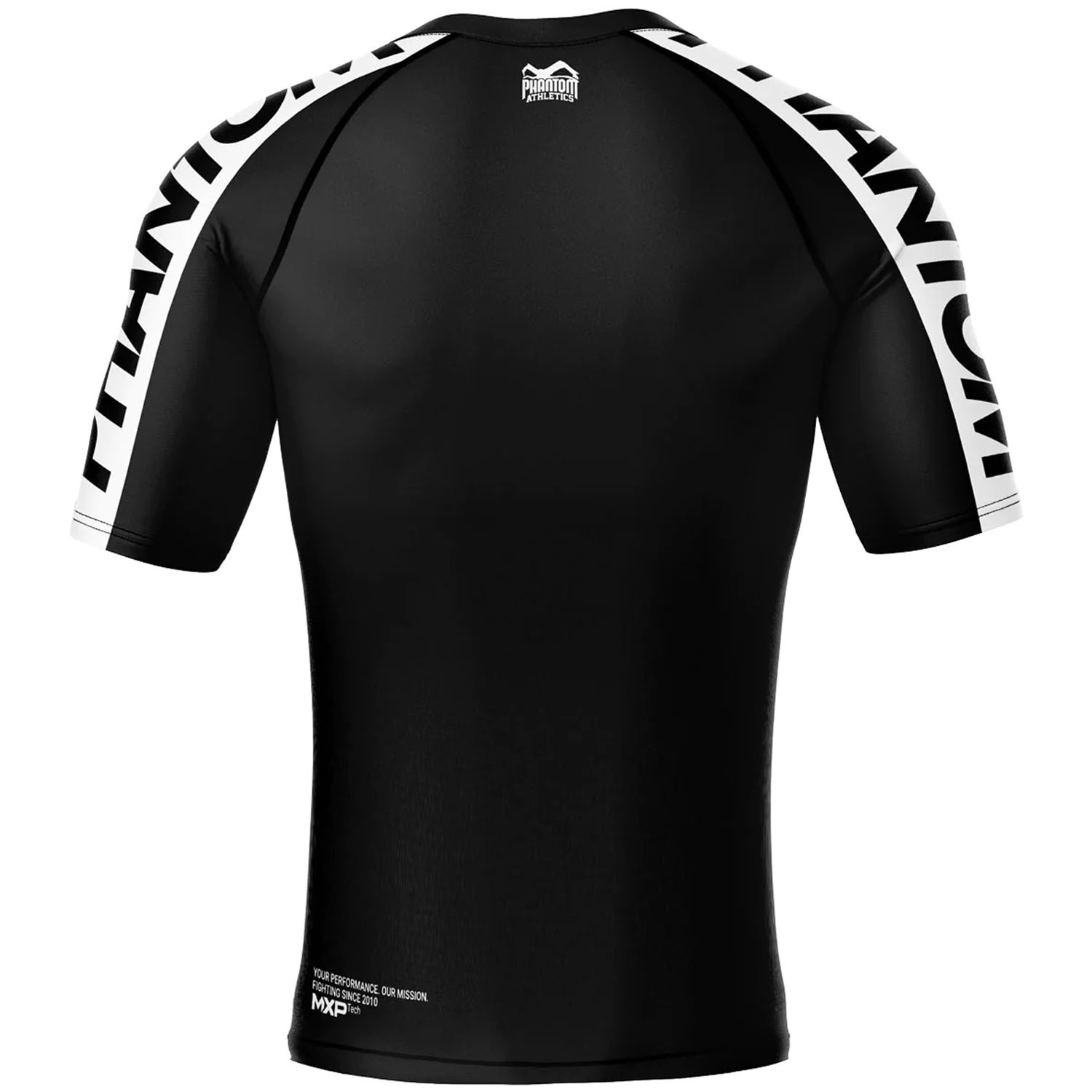 Phantom Athletics Rashguard, S/S, Evo Apex, schwarz, L