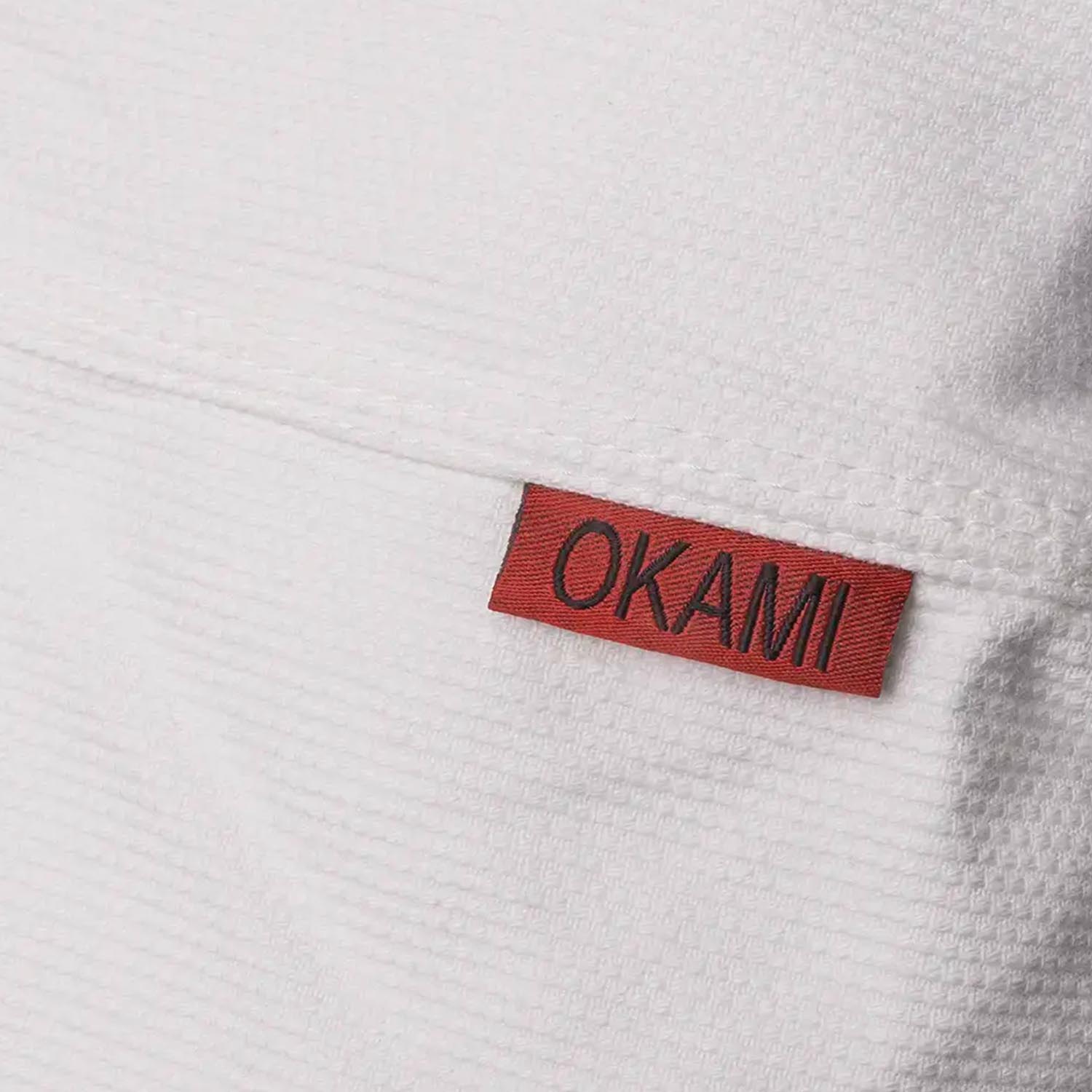 OKAMI BJJ GI, Hajimari, weiß, A4
