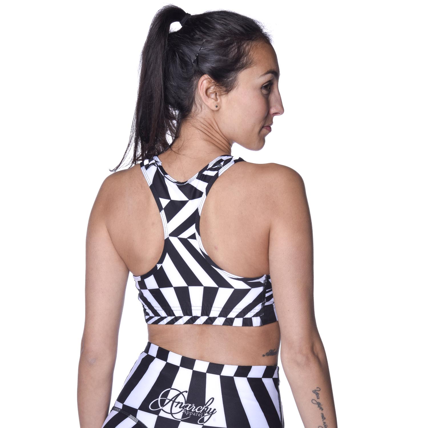 Anarchy Apparel Sports Bra, Dazzle, XS