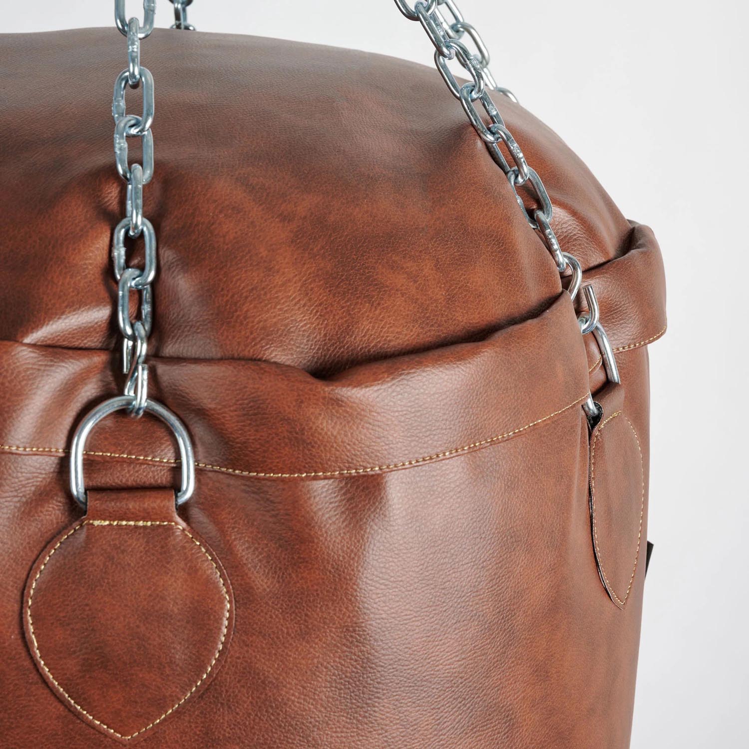 LEONE Boxing Bag, Lucifero Vintage, ATU01, brown, 95 kg, 110 cm