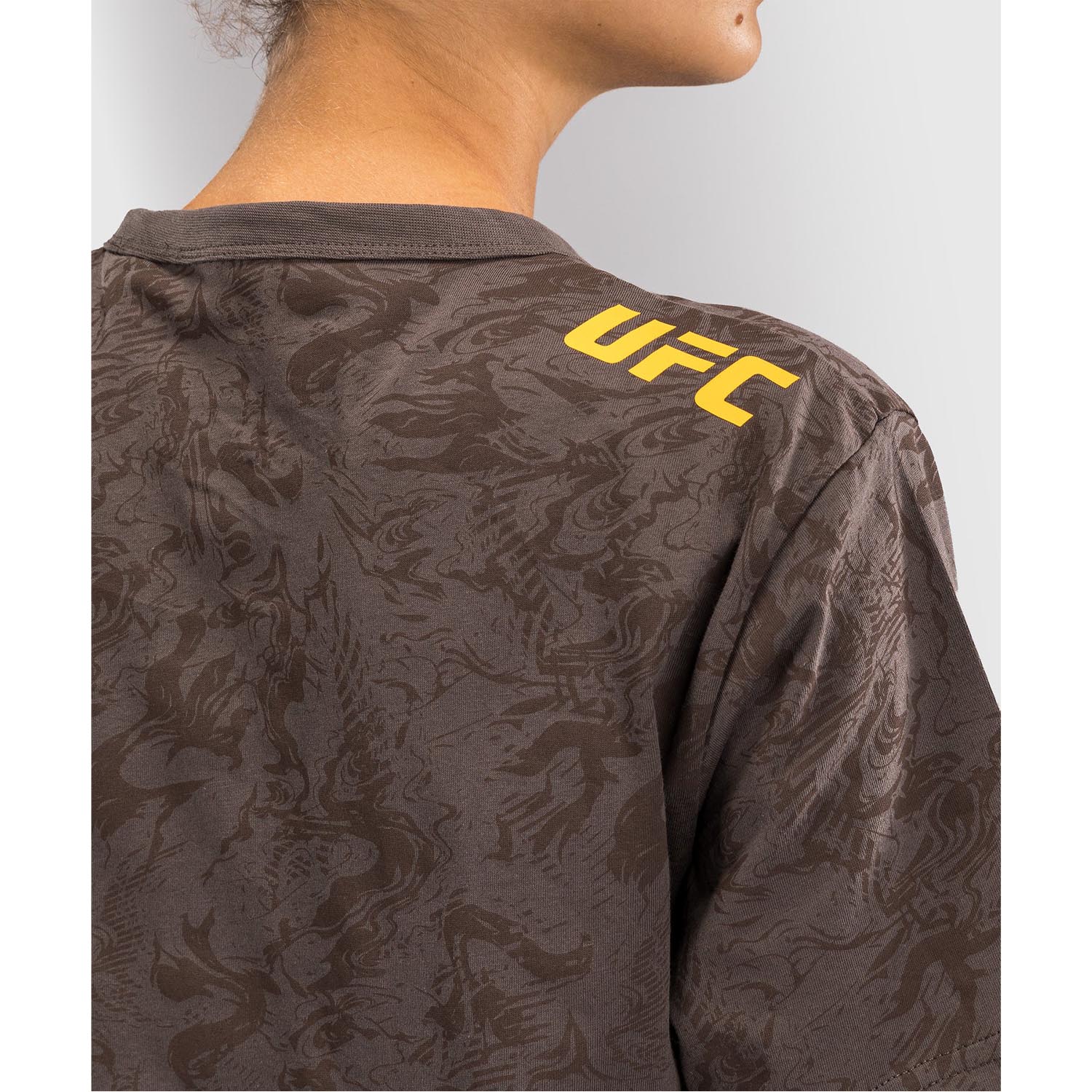 VENUM T-Shirt, Damen, UFC Fusion Fight Week, braun, M