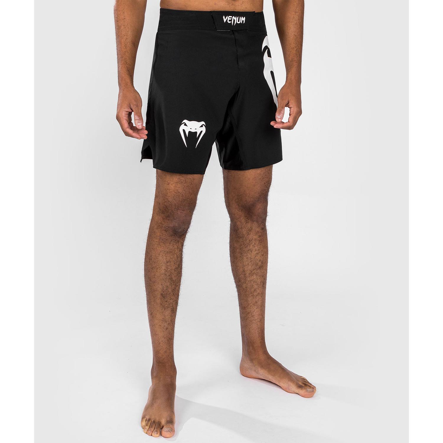 VENUM MMA Fight Shorts, Light 5.0, black-white, S