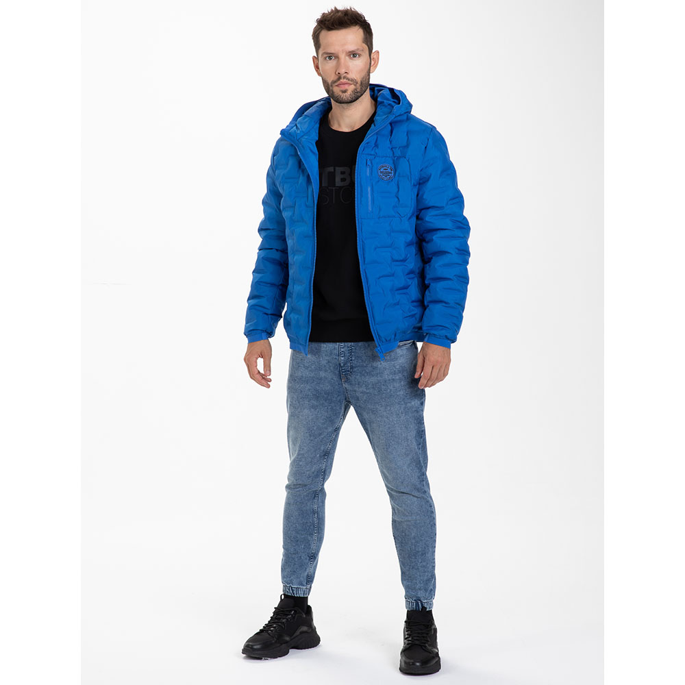 Pit Bull West Coast Jacke, Firestone, blau, S