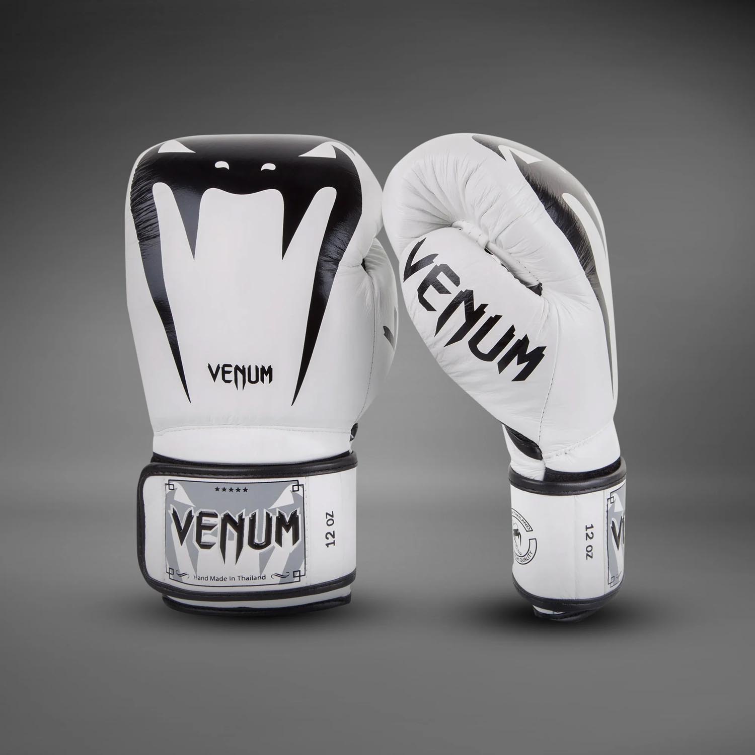 VENUM Boxing Gloves, Giant 3.0, Nappa Leather, white, 16 Oz