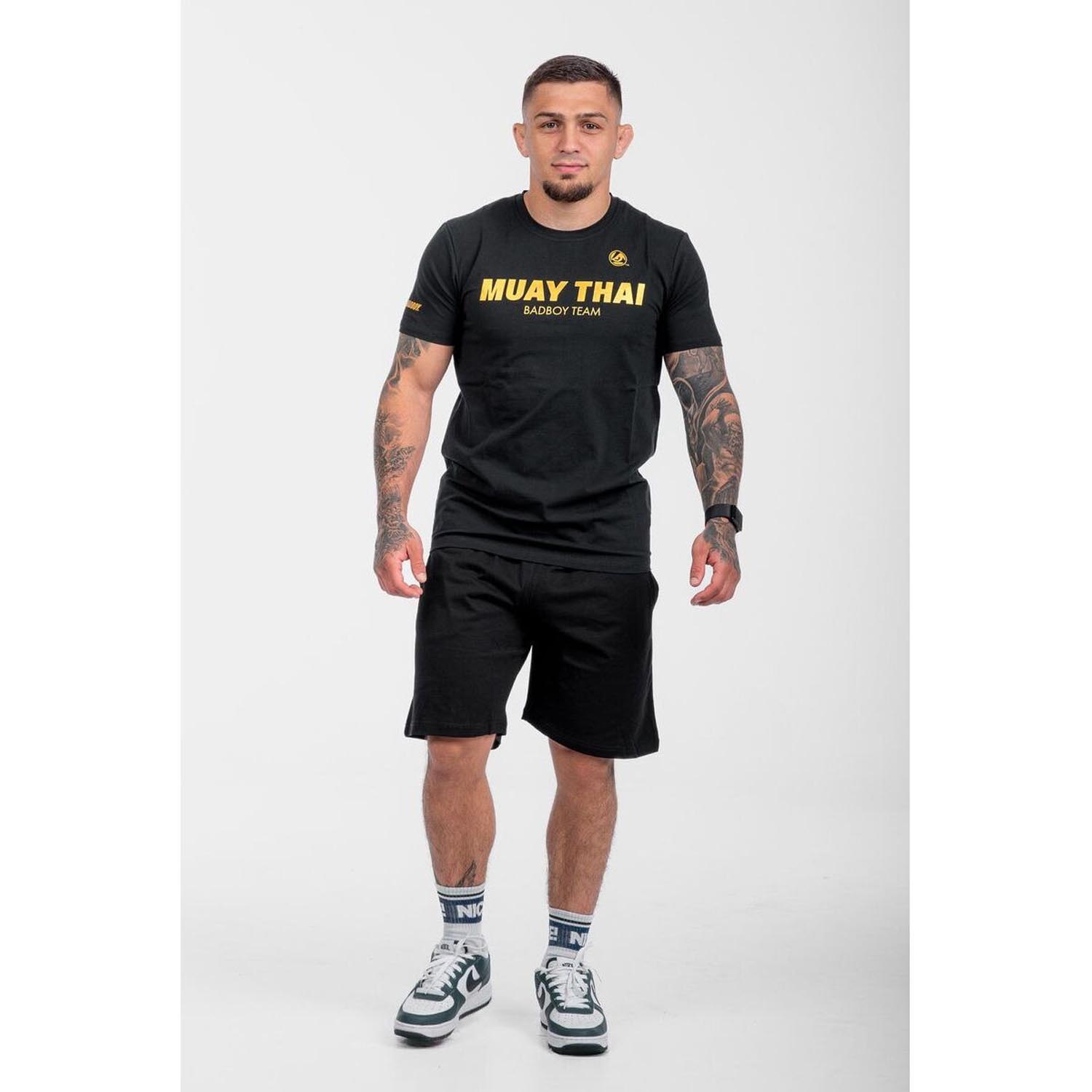 Bad Boy T-Shirt, Muay Thai 2.0, black-white