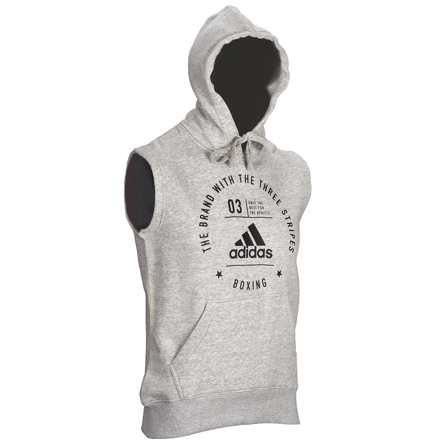 adidas Crop Hoody, Community, Boxing, grau, S