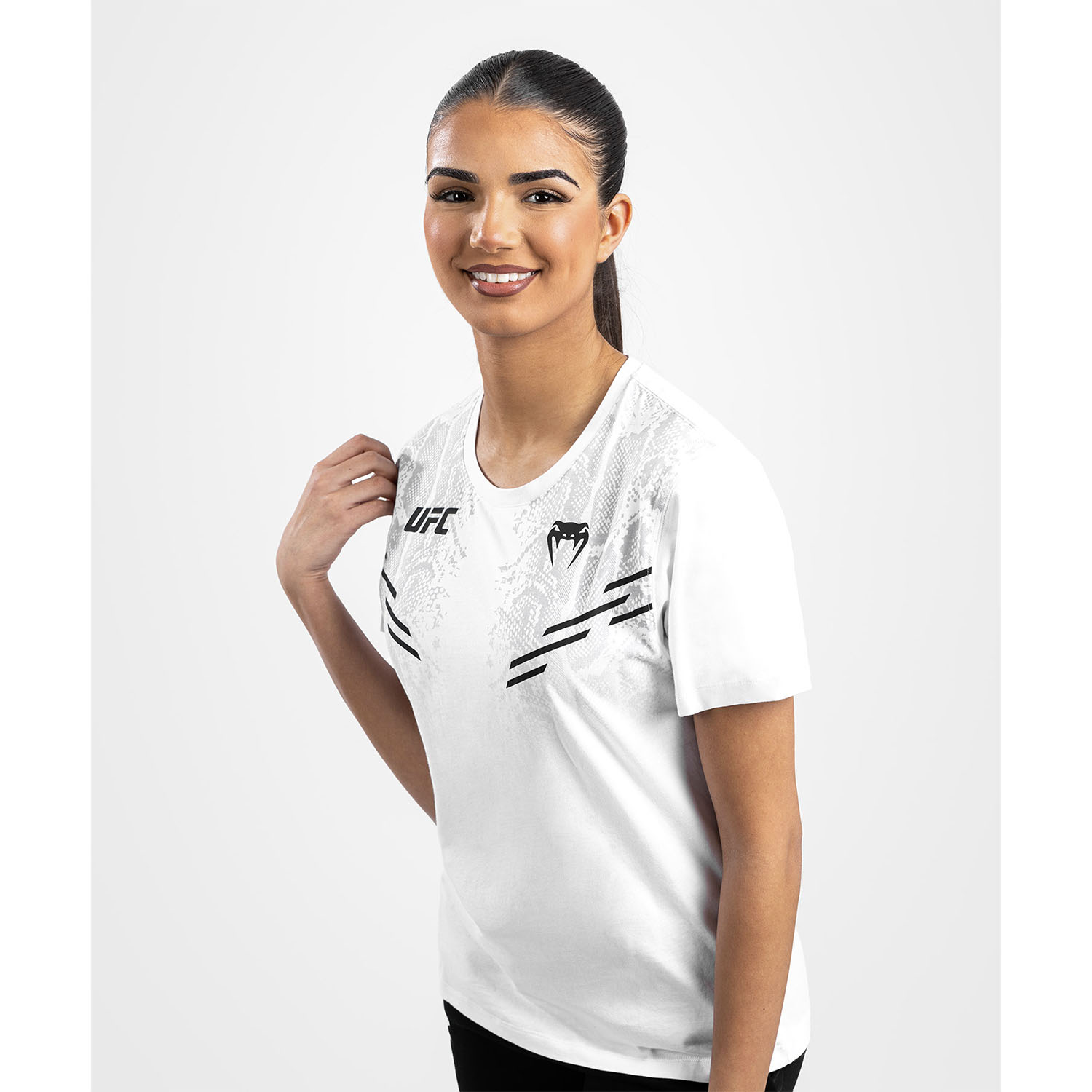 VENUM T-Shirt, Women, UFC Replica, Adrenaline, white, M
