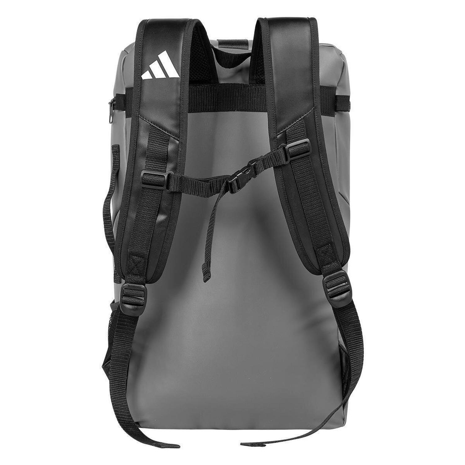 adidas Rucksack, PU Combat, grey-black, M