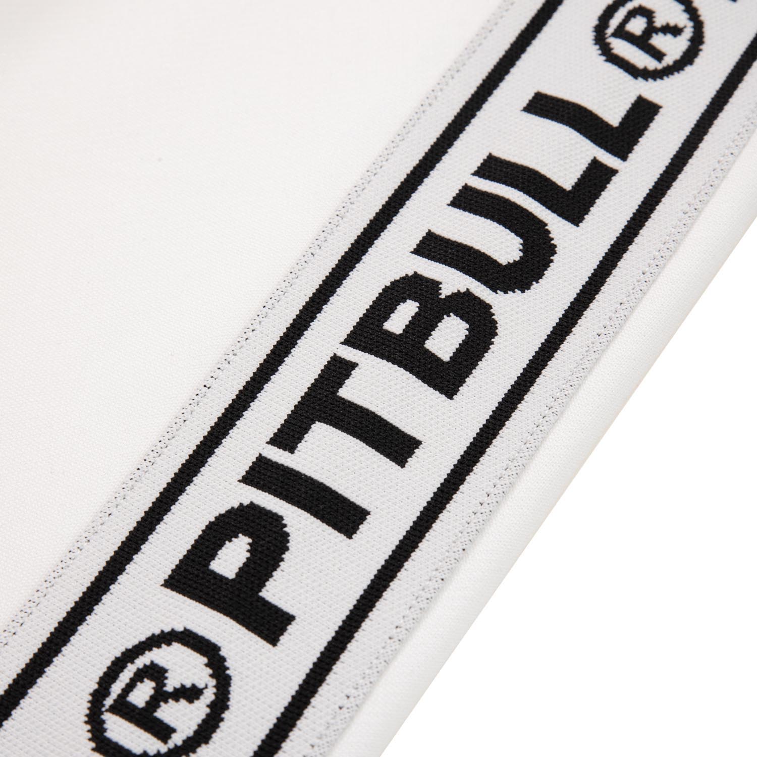 Pit Bull West Coast Jogging Pants, Tape Logo, white, XXL