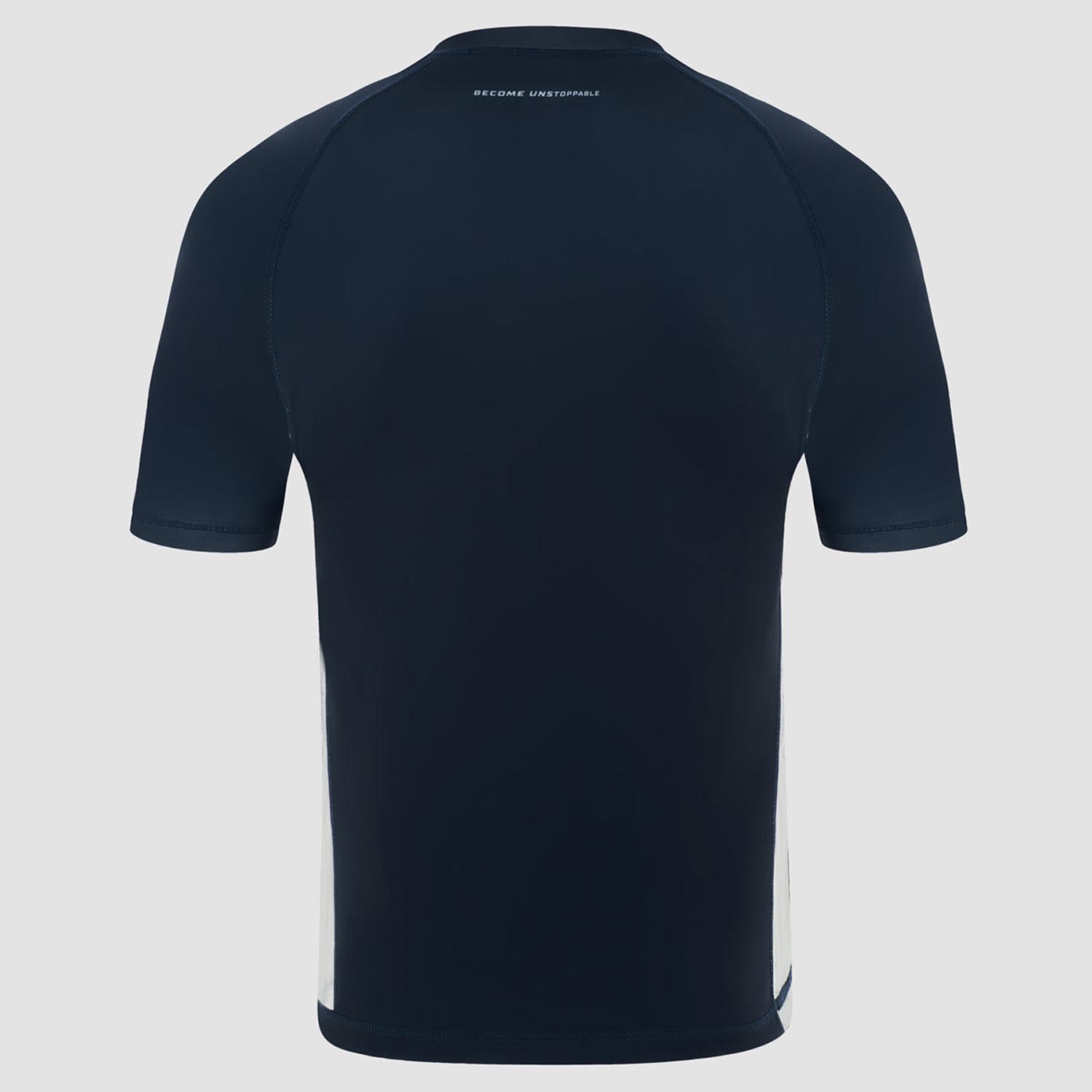 Fumetsu Rashguard, S/S, Icon, navy-weiß, XL