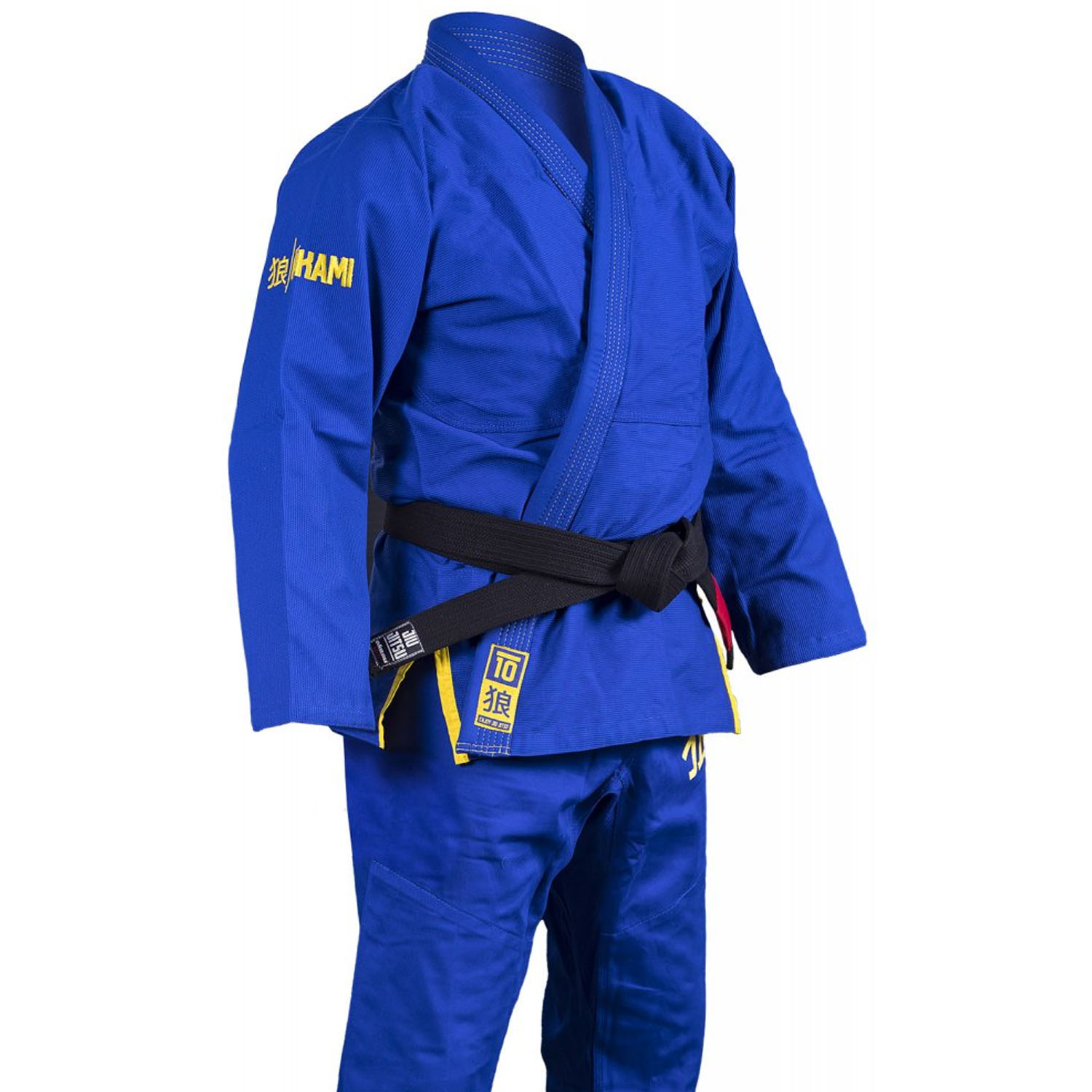 OKAMI BJJ GI, Kensho, blau, A4