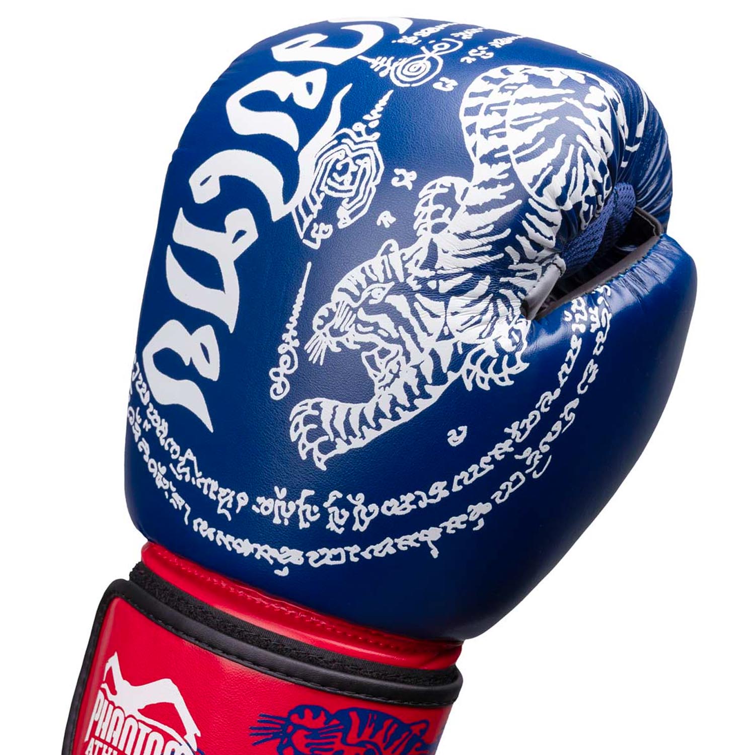 Phantom Athletics Boxhandschuhe, Muay Thai, blau-rot, 12 Oz