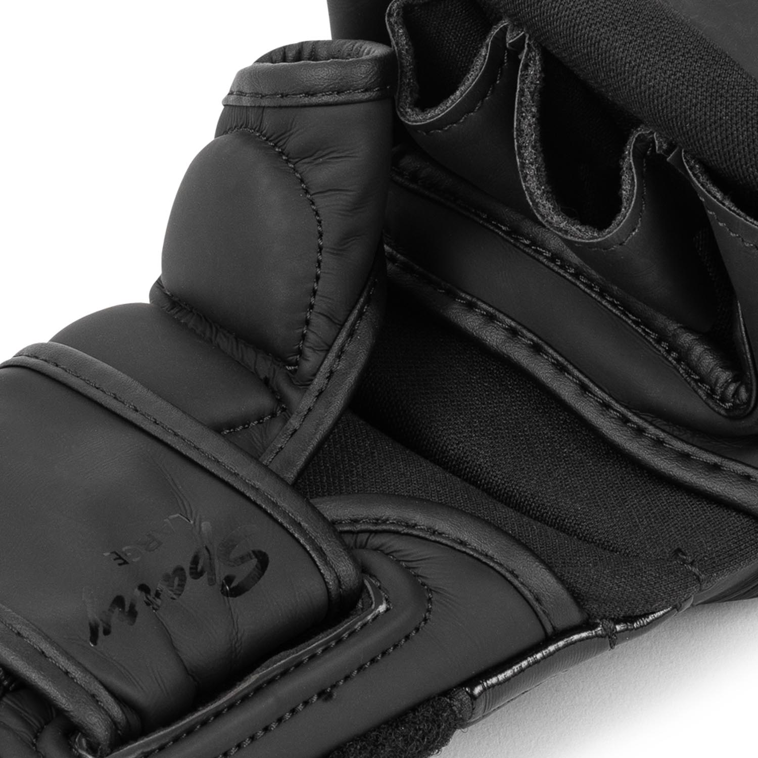 BENLEE MMA Sparring Boxing Gloves, Sparry, black, L/XL
