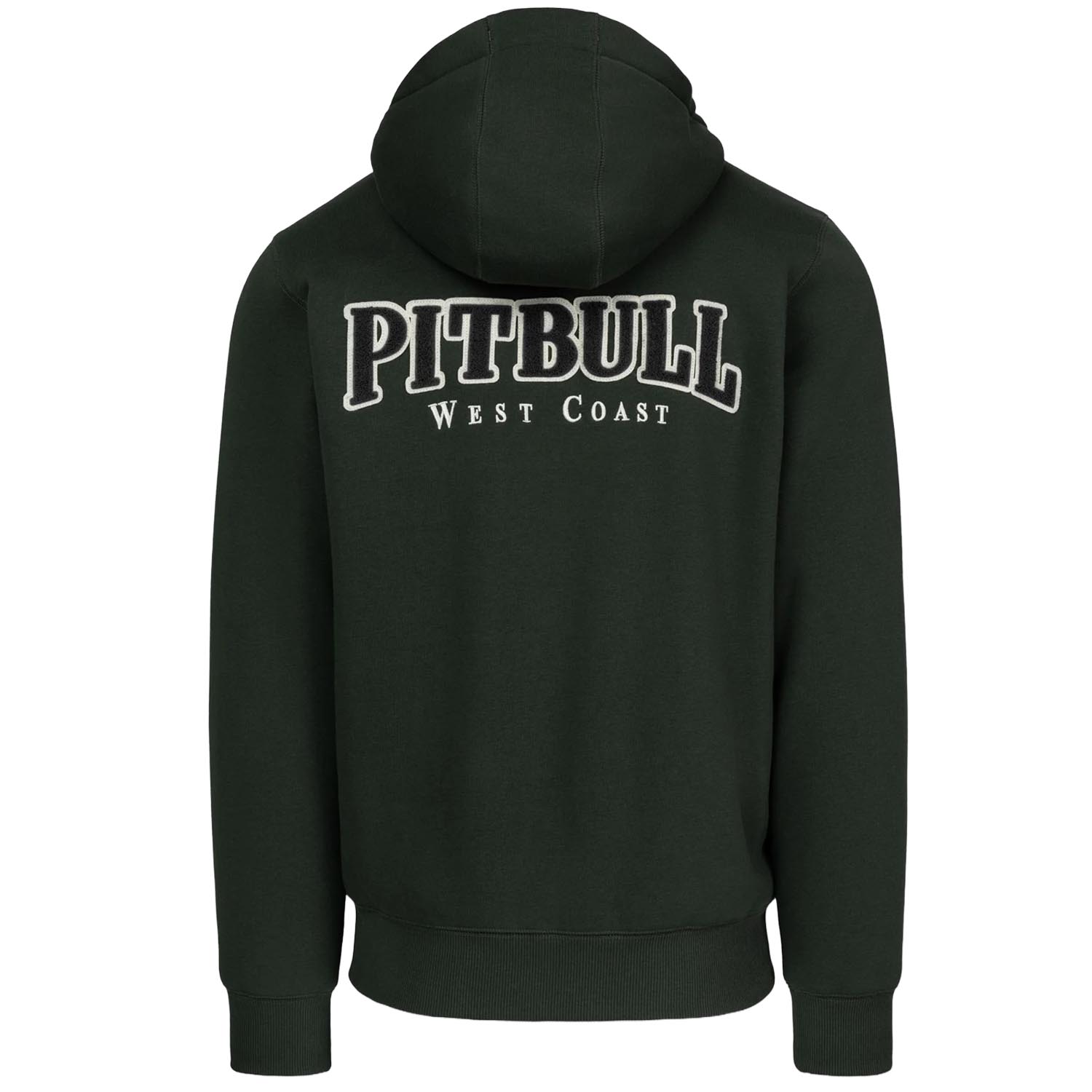 Pit Bull West Coast Zip Hoody, Ruffin Detroit, green, L
