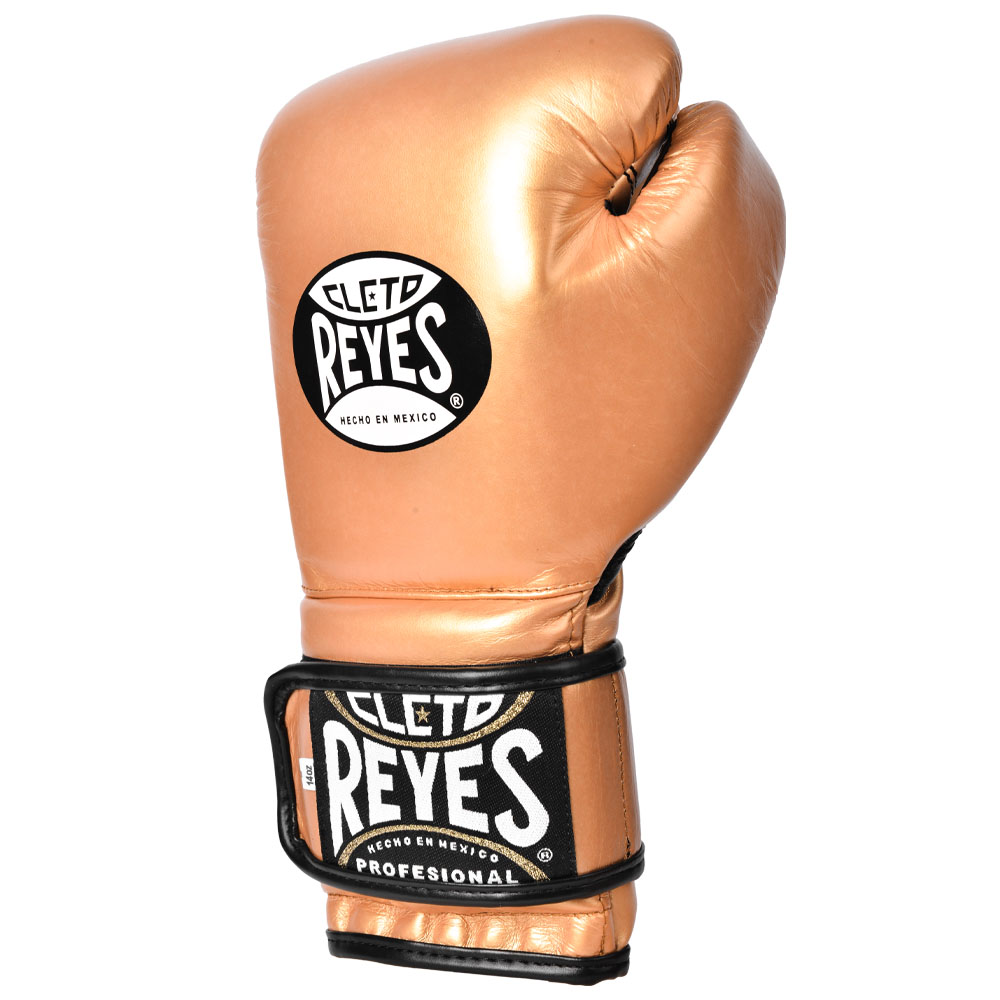 Cleto Reyes Boxhandschuhe, Klett Sparring, gold, 14 Oz