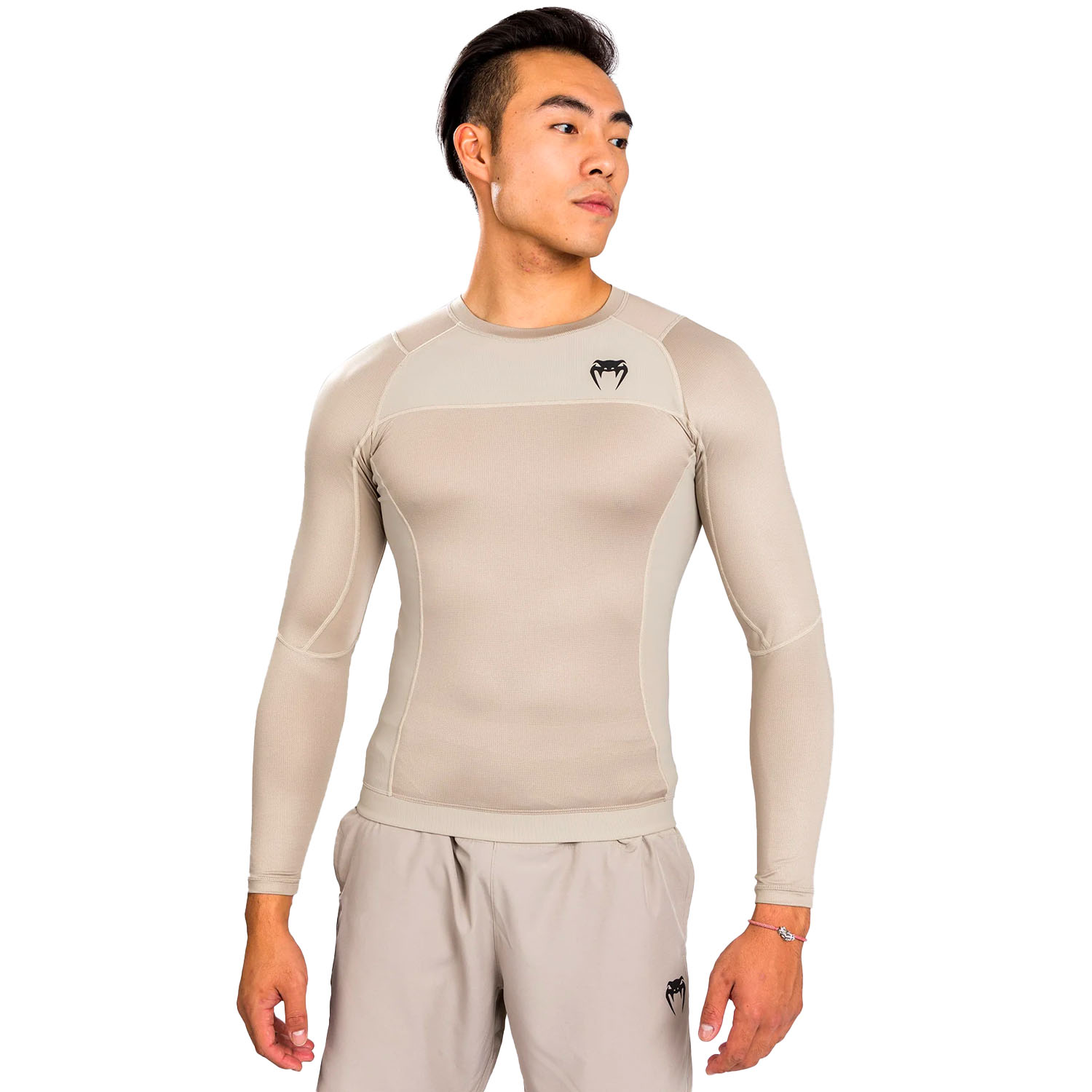 VENUM Rashguard, L/S, G-Fit Air, sand, XL