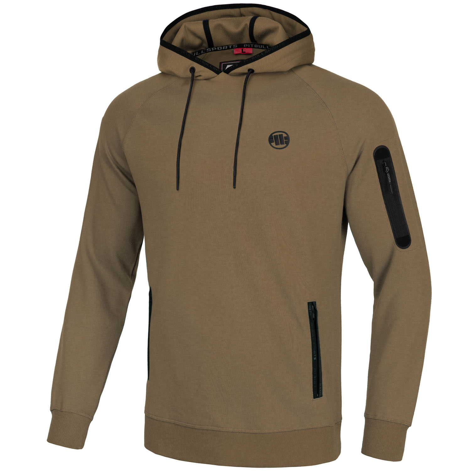 Pit Bull West Coast Hoody, Stafford, braun, XXXL