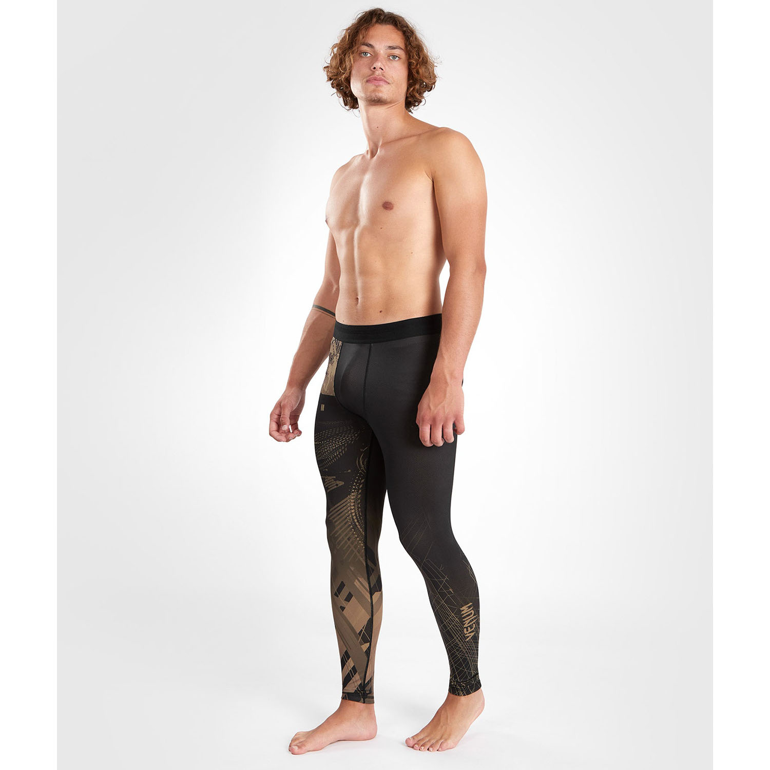 VENUM Compression Pants, Gorilla Jungle, black-sand, S
