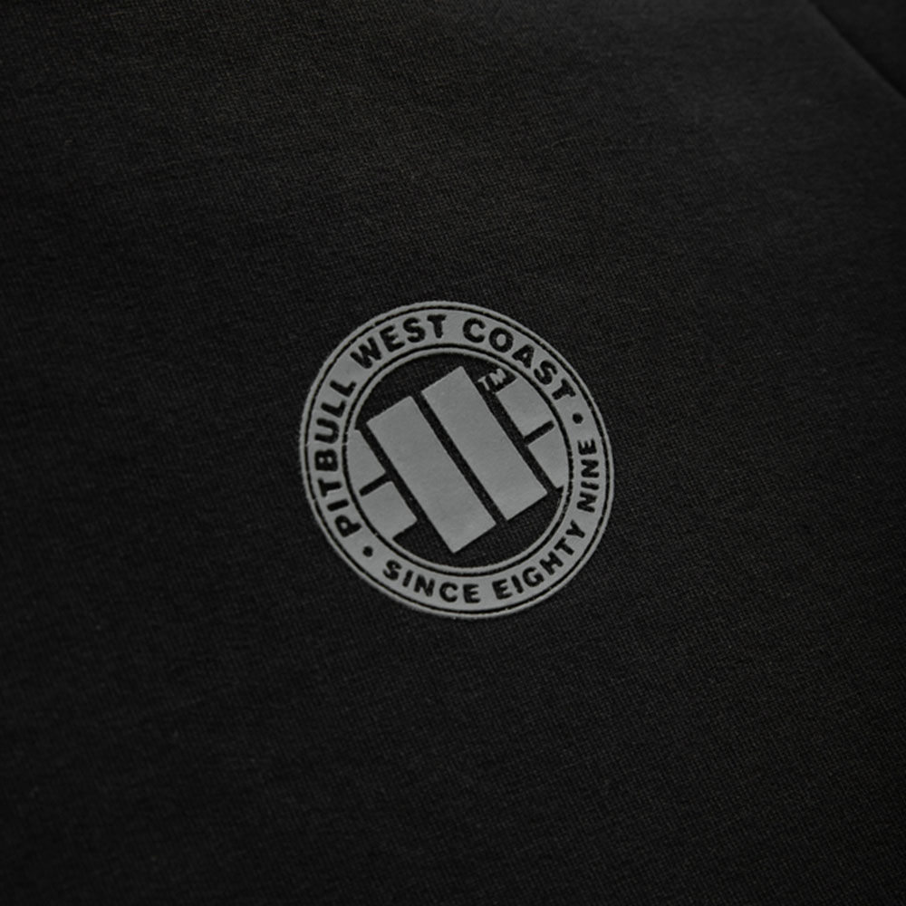 Pit Bull West Coast Hoody, Damen, S Logo F. Terry, schw, XS