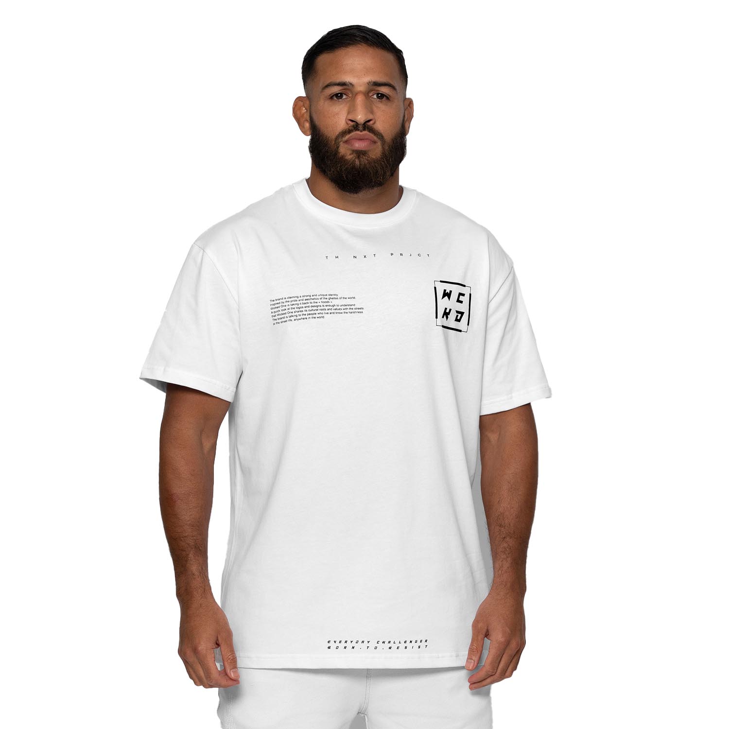 Wicked One Oversized T-Shirt, Project, white, M