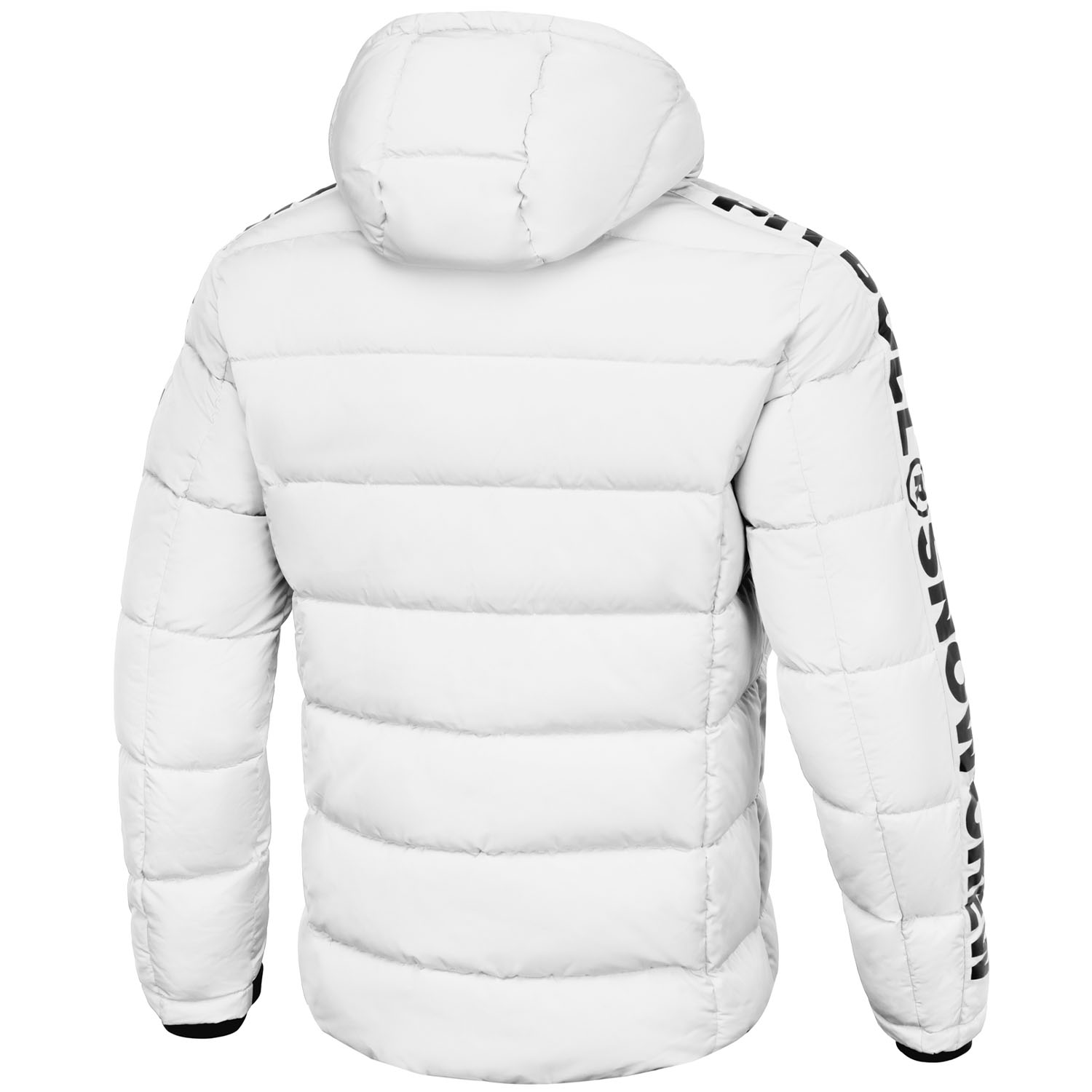 Pit Bull West Coast Jacke, Padded Hooded Airway 4, weiß L