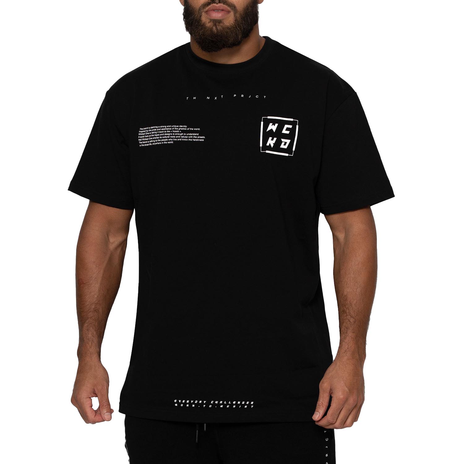 Wicked One Oversized T-Shirt, Project, schwarz, XXL