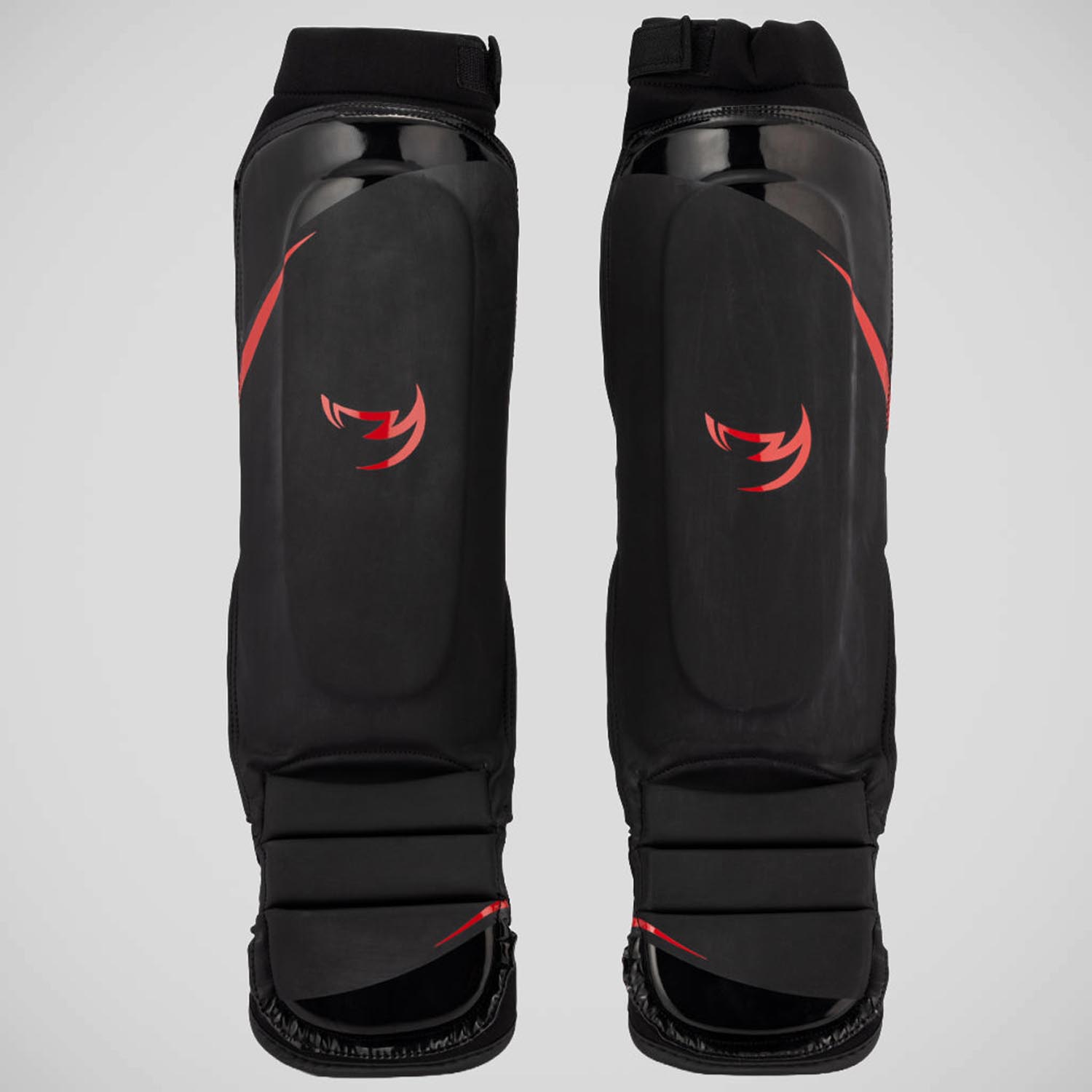 Fumetsu Shin Guard, MMA Ghost S3, black-red, L/XL