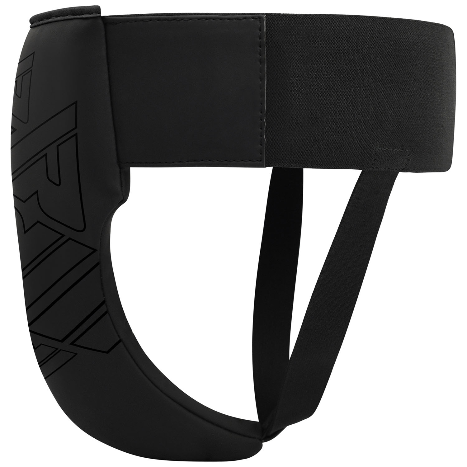 RDX Groin Guard, Kara Series F6, black-matt, L