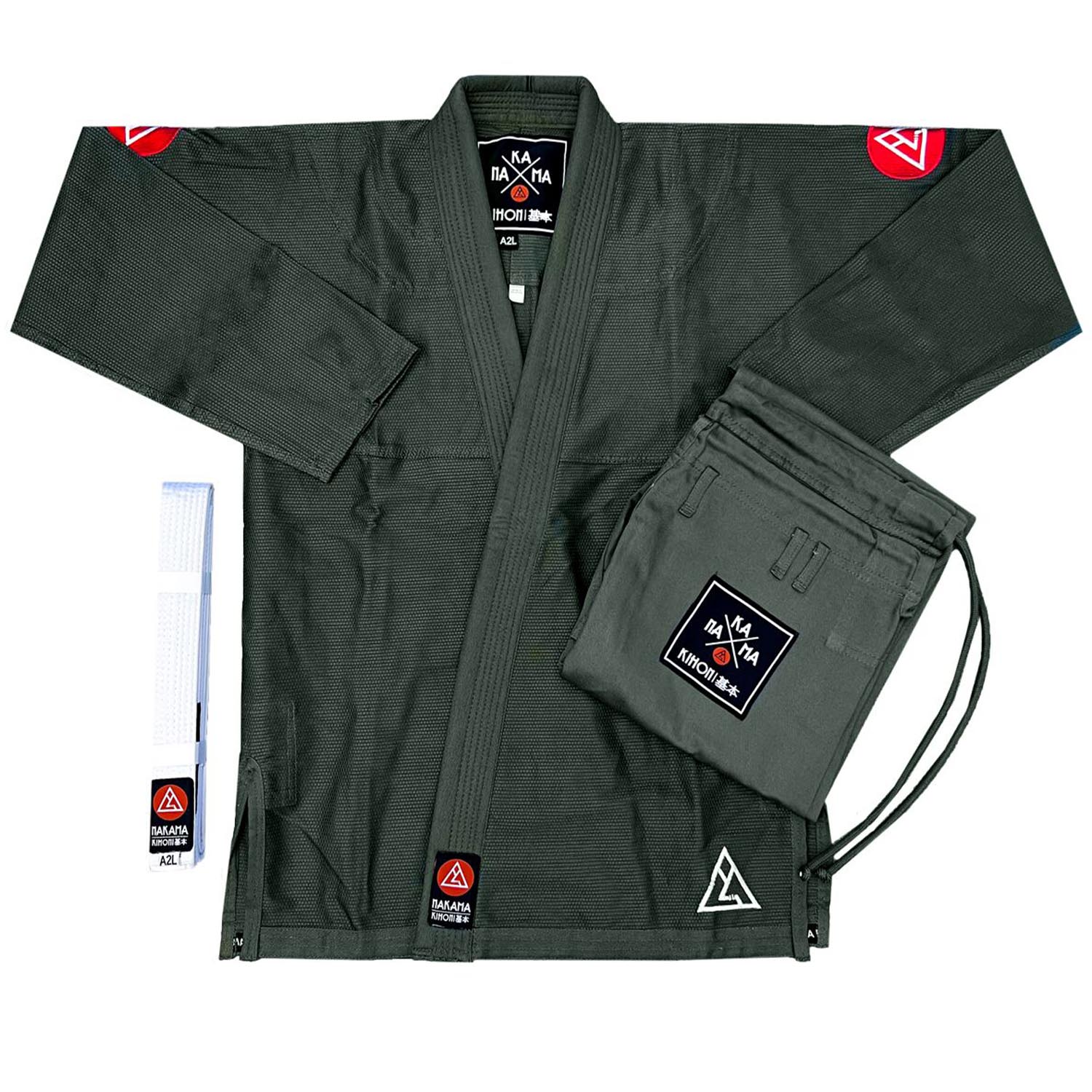 Nakama BJJ GI, Kihon, khaki, A4