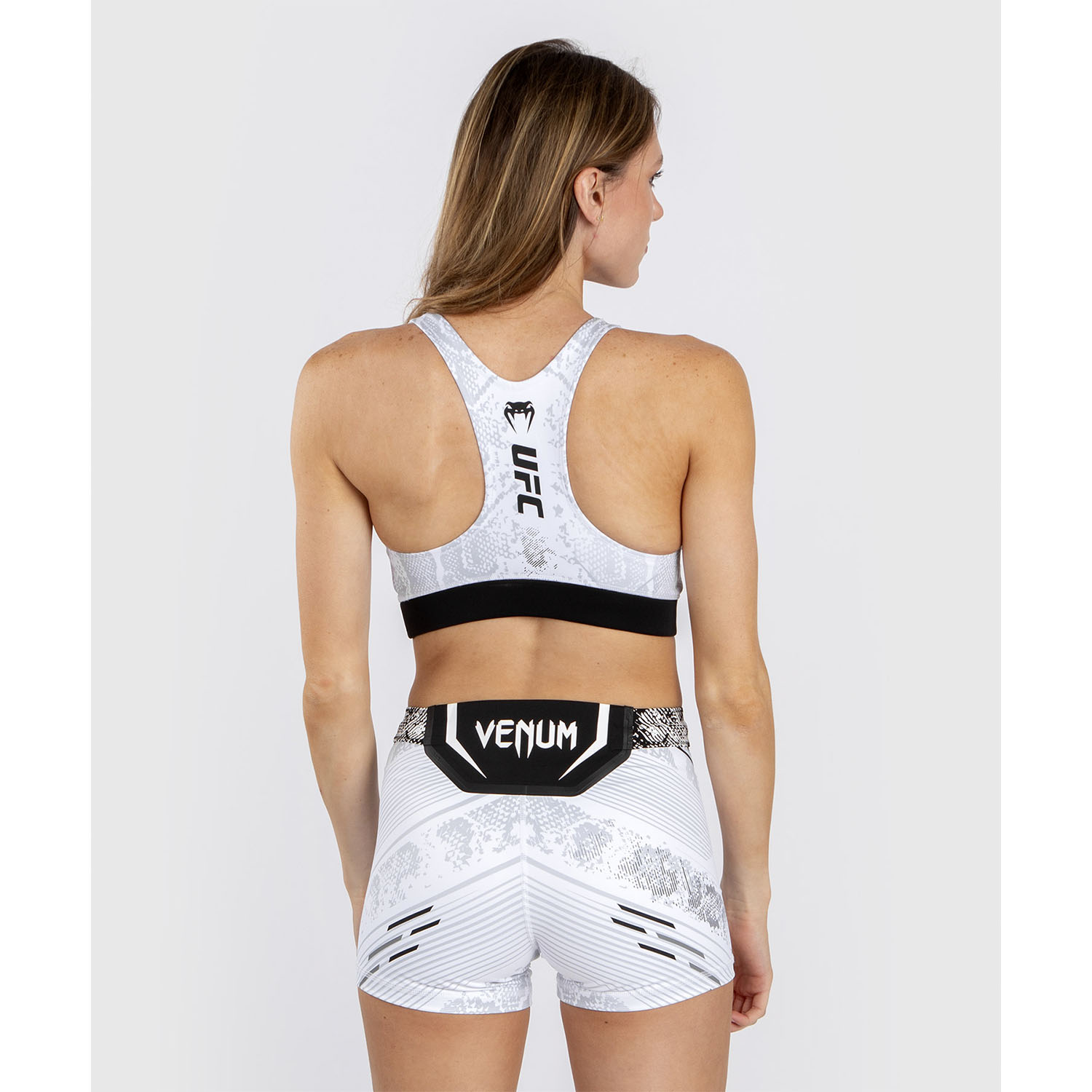 VENUM Sports Bra, Damen, UFC Fight Night, Adrenaline, weiß, S