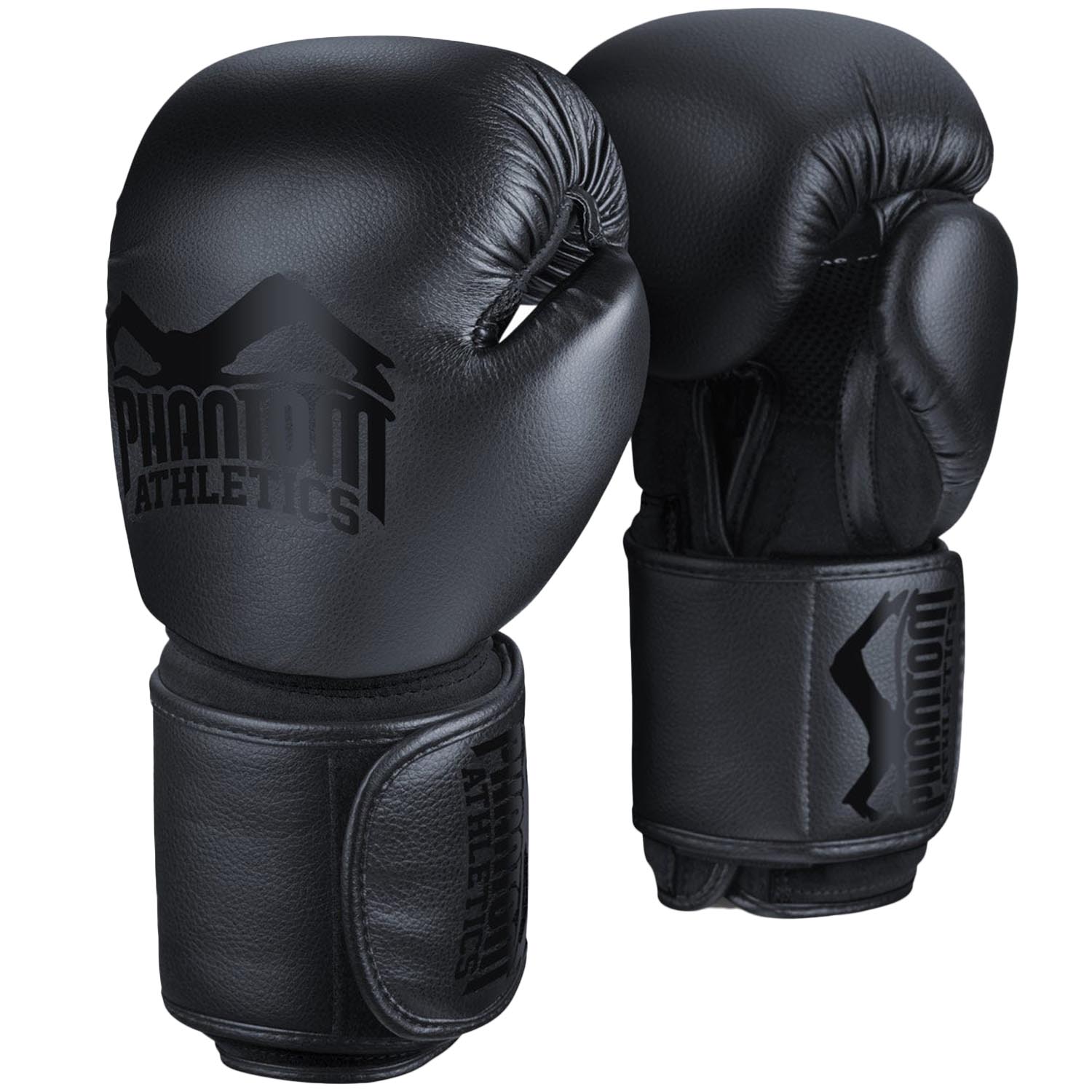 Phantom Athletics Boxing Gloves, Elite ATF, Blackout Edition, black, 14 Oz