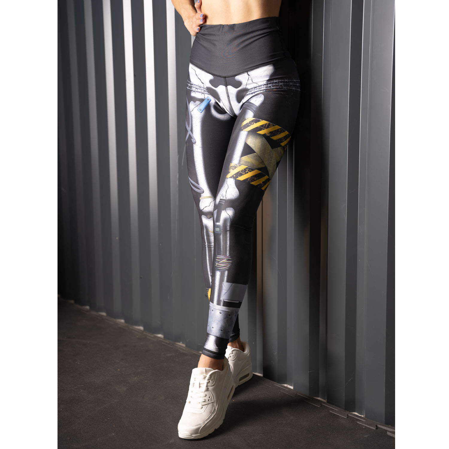 Anarchy Apparel Leggings, Bare Bones L