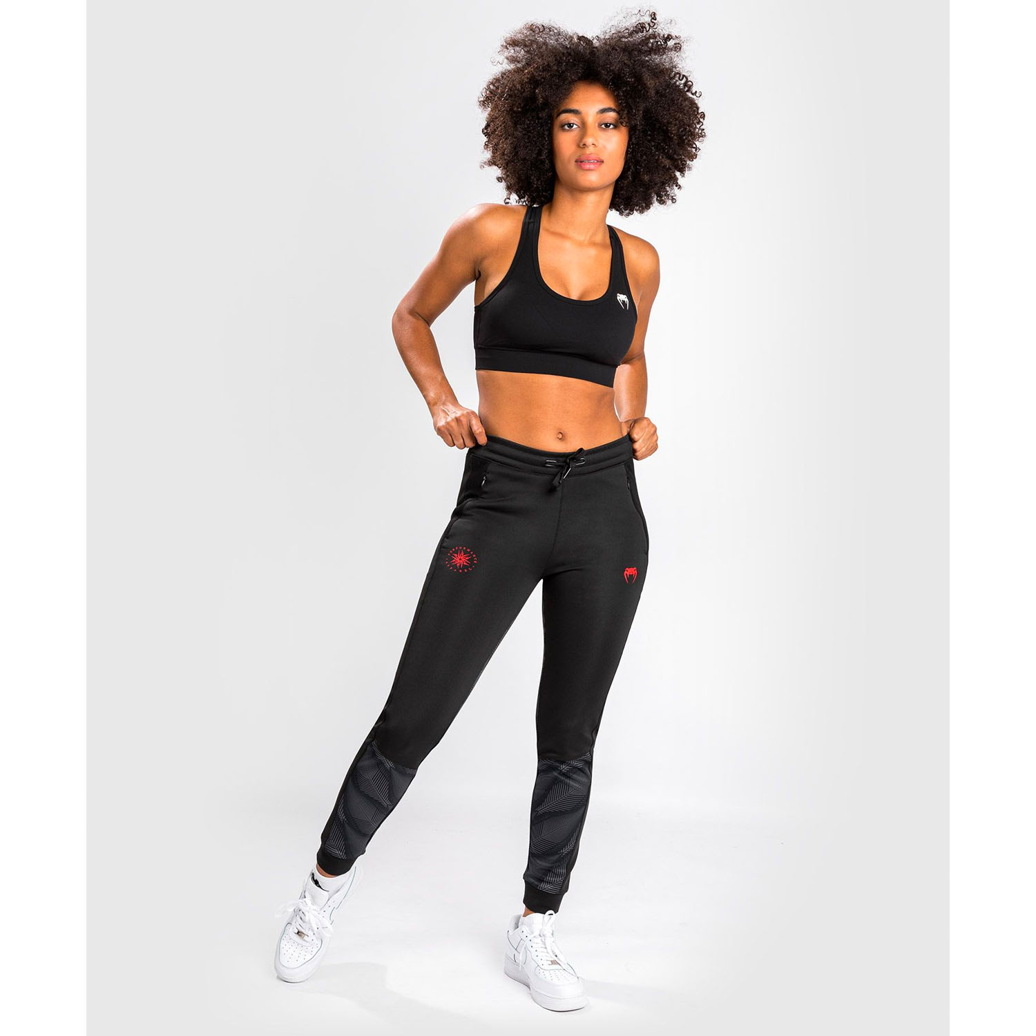 VENUM Jogginghosen, Women, Phantom, black-red, L