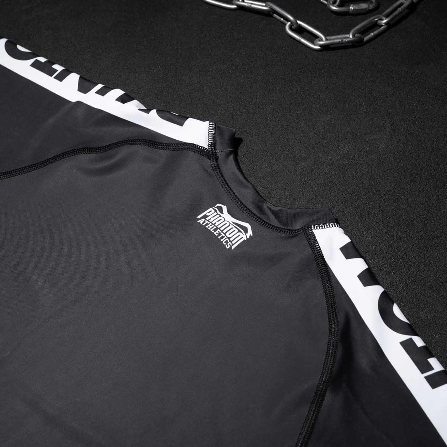 Phantom Athletics Rashguard, S/S, Evo Apex, black, XXL