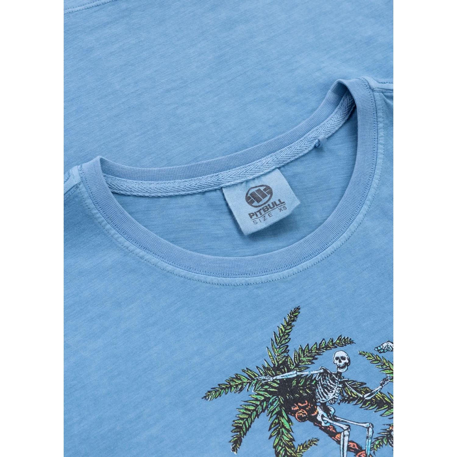 Pit Bull West Coast T-Shirt, Woman, Washed Beachbreak, lightblue, XL