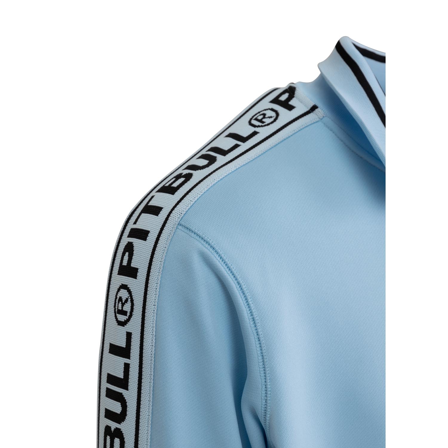 Pit Bull West Coast Trainingsjacke, Tape Logo, hellblau, XL