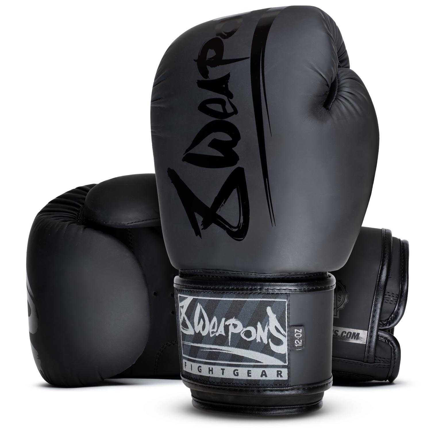8 WEAPONS Boxing Gloves, Unlimited 2.0, black-black, 14 Oz