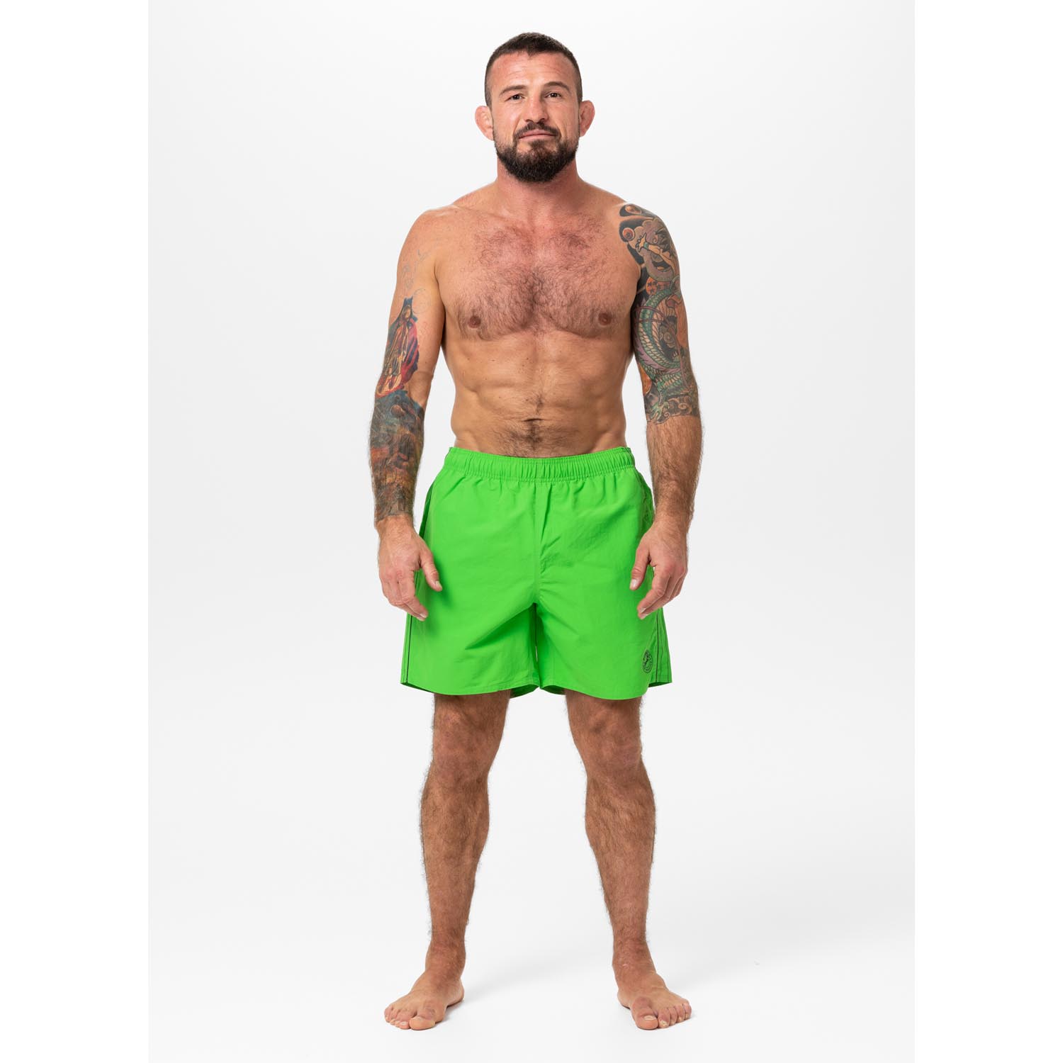 Pit Bull West Coast Board Shorts, Crownhill, green, XXXL
