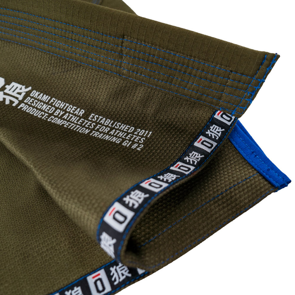 OKAMI BJJ GI, Damen, Competition Training 2, olive, F0