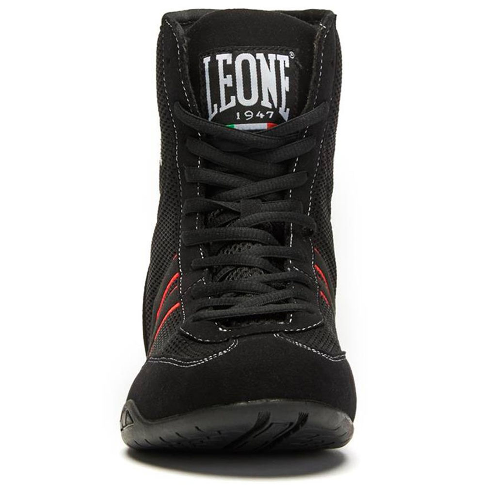 LEONE Boxing Shoes, Hermes, black, 42