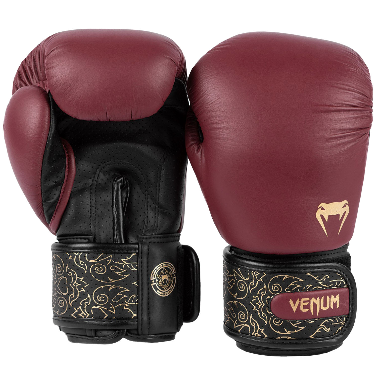 VENUM Boxing Gloves, Power 2.0, burgundi-black, 12 Oz