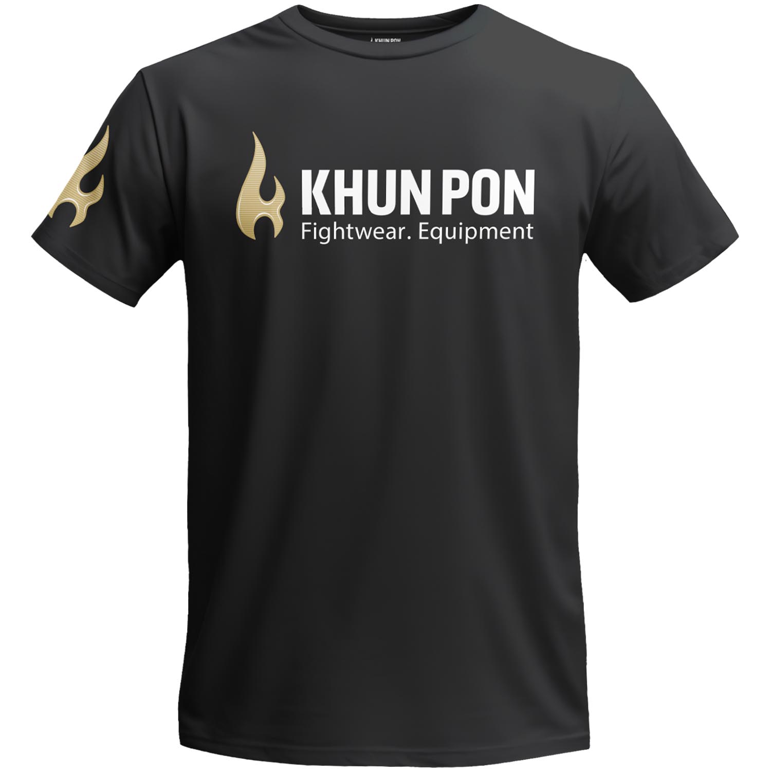 KHUN PON T-Shirt, Logo, black, L