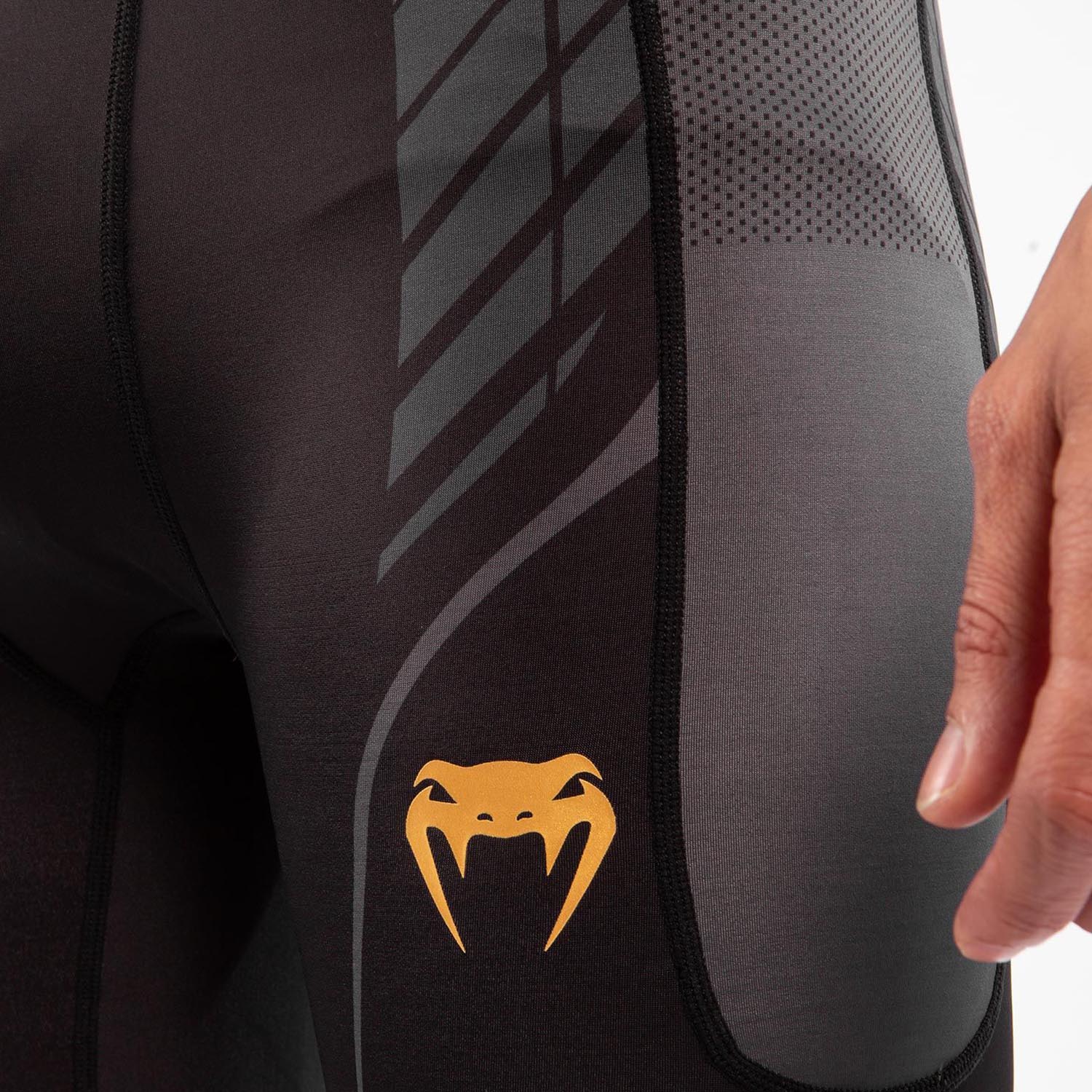 VENUM Compression Shorts, Athletics, black-gold, XXL