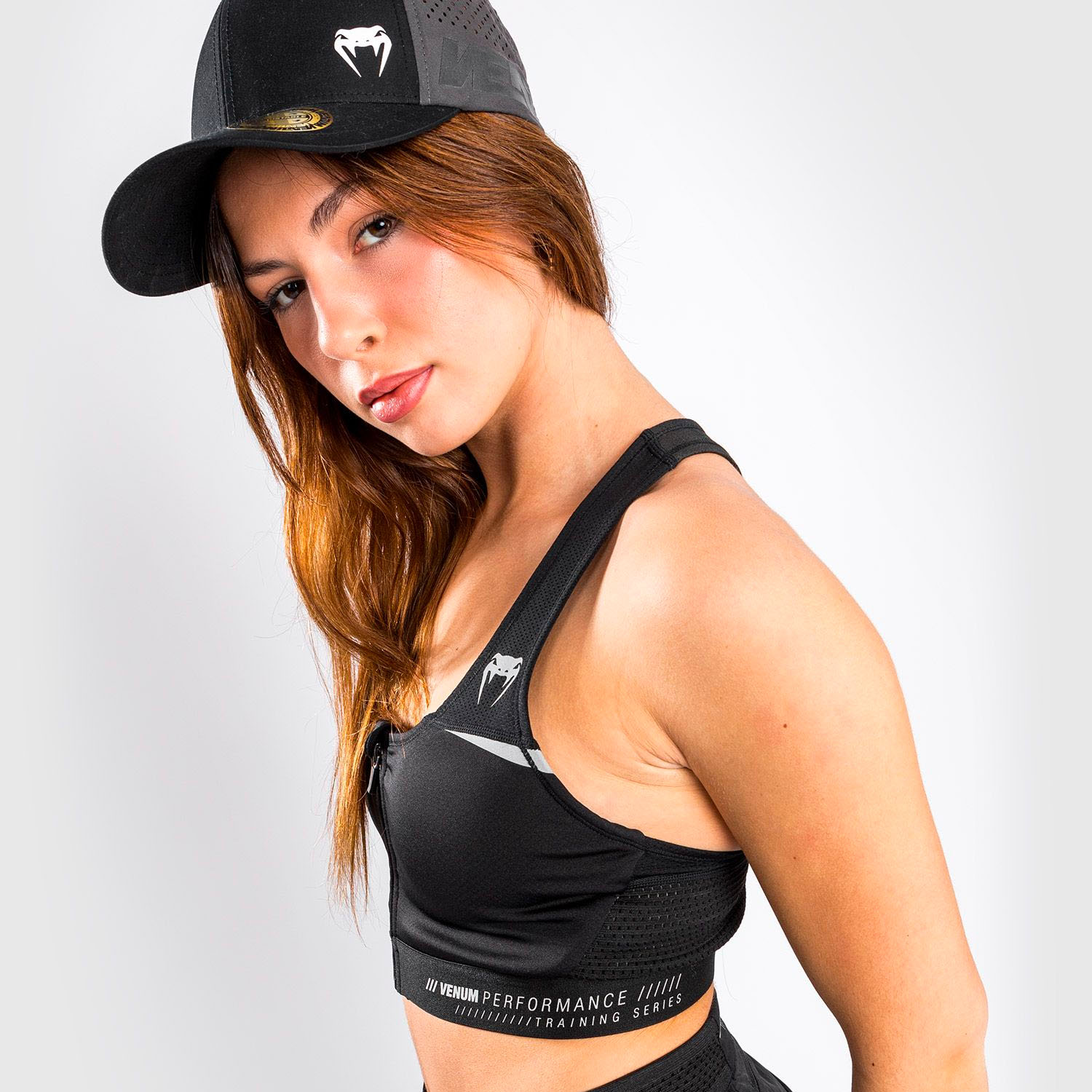 VENUM Sports Bra, Damen, Tempest 2.0, schwarz-grau, XS