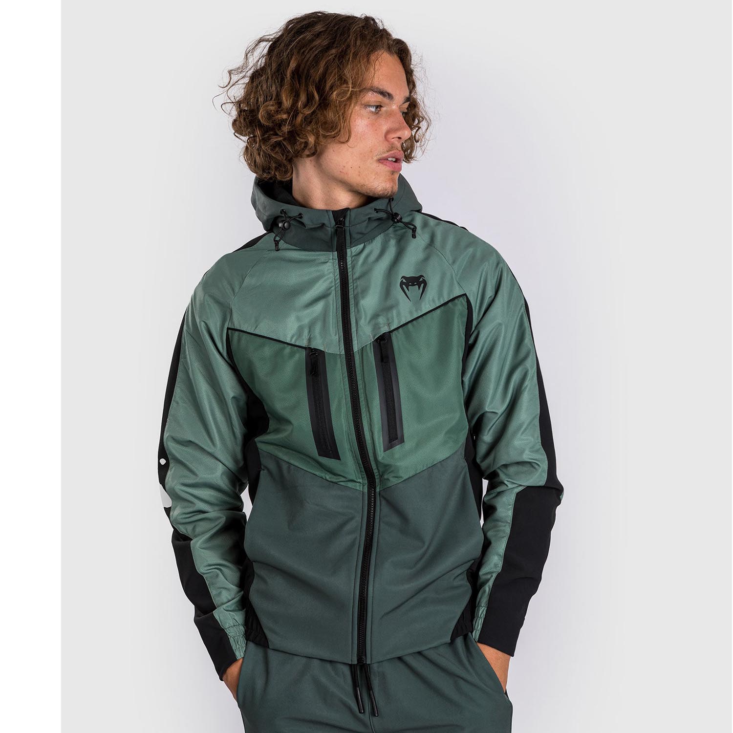 VENUM Trainingsjacke, Laser 3.0, schwarz-khaki, M