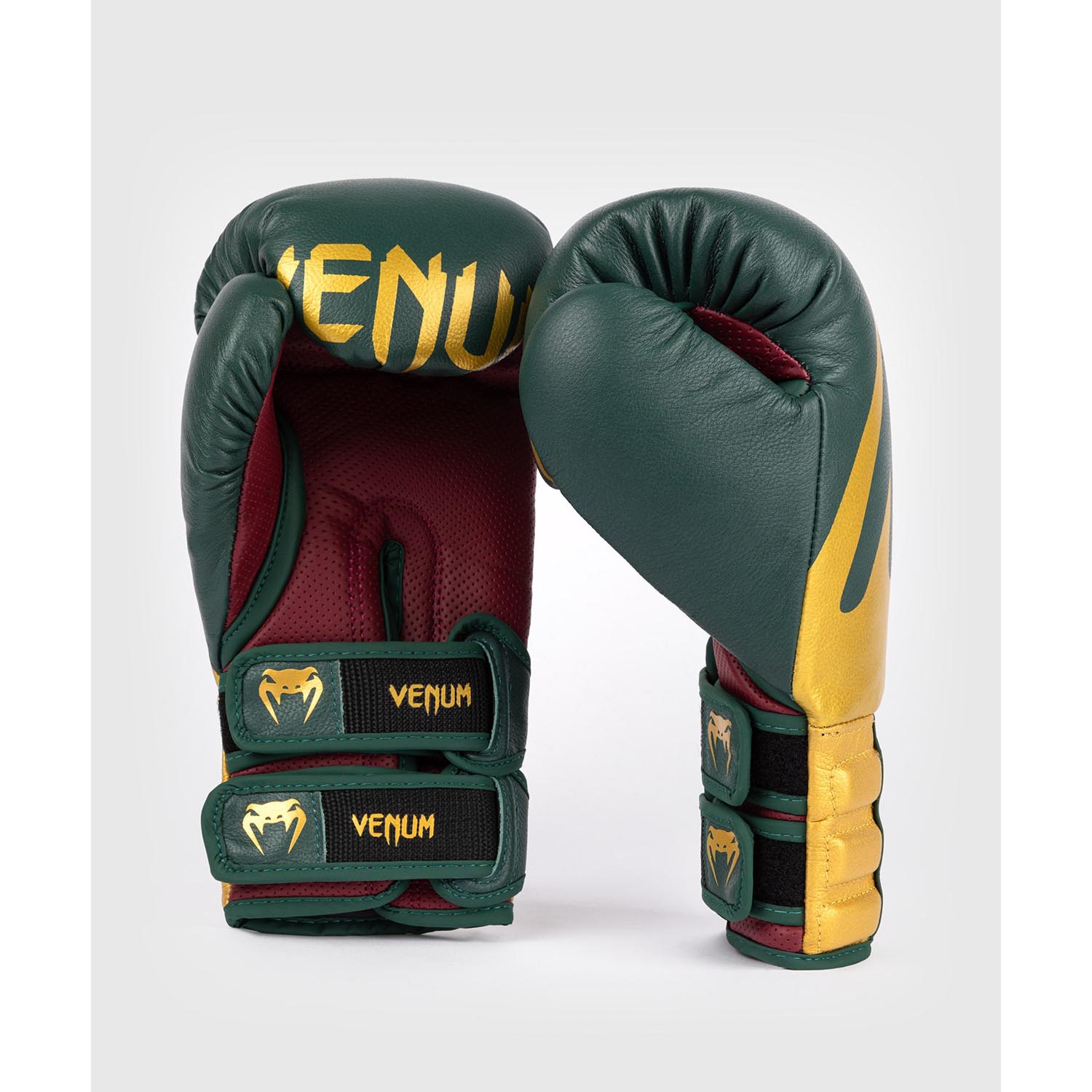 VENUM Boxing Gloves, Reverso, green-gold, 16 Oz