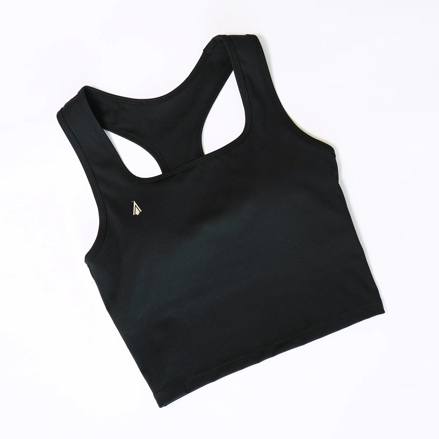 ATHENA Crop Top, Women, Built-In Bra, Diana, black, XL