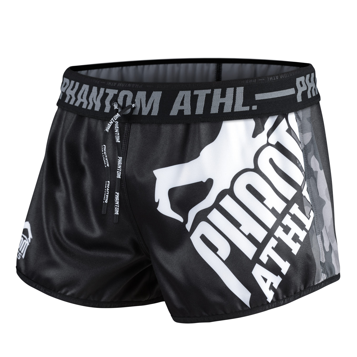 Phantom Athletics Muay Thai Shorts, Revolution, black, XL